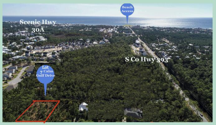 Look no more! Build your dream home on this private road ideally located about a mile from the beach access, dining & shopping at Gulf Place. Perfect area for full time living or a spectacular investment. A property this close to the beach in this premium location would make a perfect vacation home or Airbnb. It's hard to find 1/3 acre lots south of 98 completely buildable and in a NO FLOOD ZONE. Filled with beautiful native plants, backs up to a preserve for that added privacy. The Timpoochee/Longleaf Trail is a short distance away, which provides trail-goers scenic views of marsh lakes, sandy dunes, and coastal neighborhoods. Mitigation has already been acquired on this beautiful lot! This lot has MANY PERKS: County previously approved plans (would need to resubmit if interested in the same plans) approval letter for a septic system (public water & sewer are an option if preferred), Lot Survey, Stormwater Report, Energy Code, Hydrology Report, are available upon request. All of the homework has been done for you! This should be easy peasy to get the ball rolling again. Take the next step towards building your dream home steps from 30A! 5 minutes to Ed Walline Beach Access, 10 minutes to Grayton Beach or Seaside or Sacred Heart Hospital and Grand Boulevard Shops! You can't get any better than this!