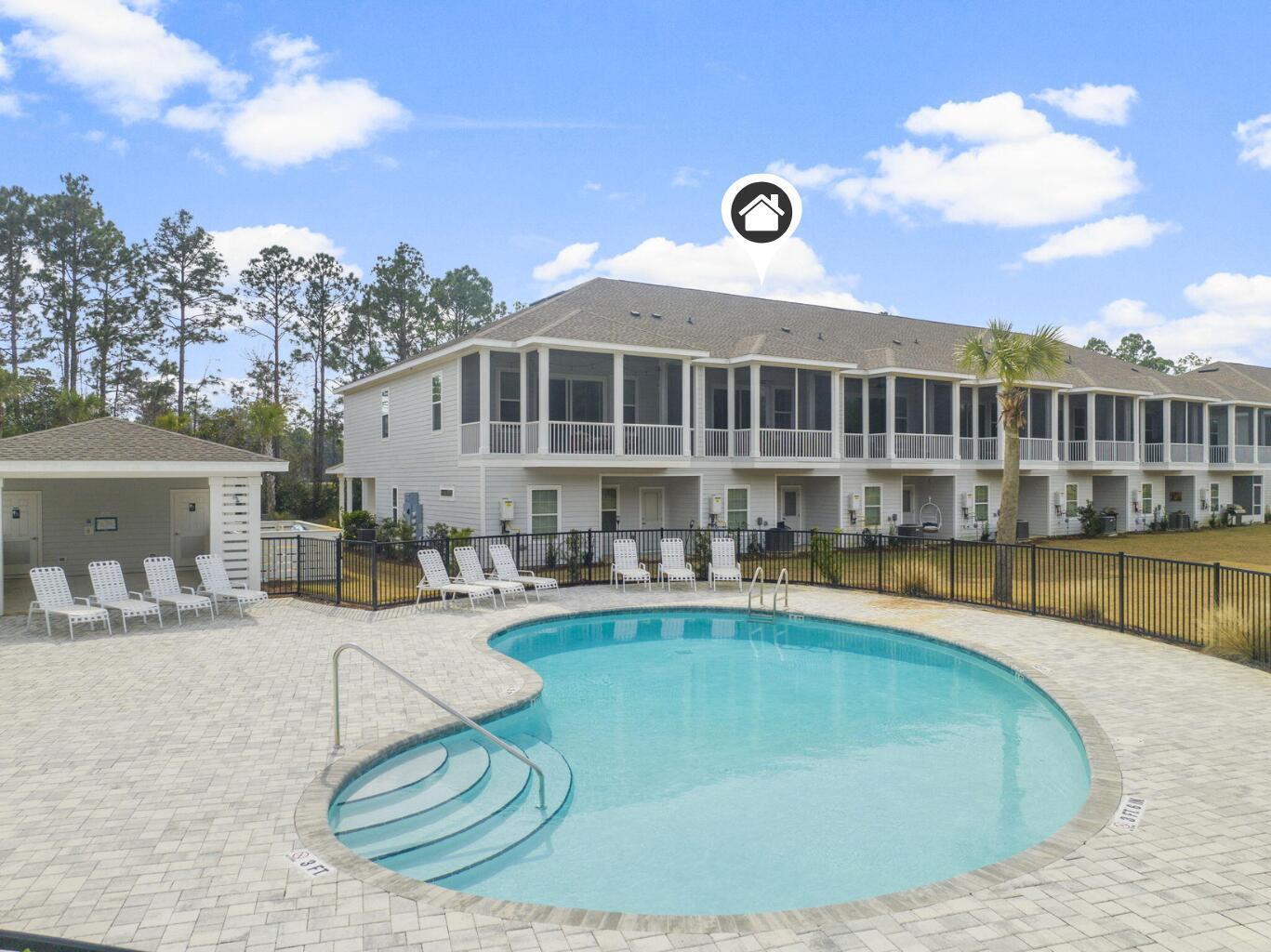 Lakefront Coastal Getaway near 30A - Your Perfect Retreat Awaits! Discover a stunning lakefront oasis nestled between the vibrant attractions of Miramar Beach, Destin, and the serene beaches of 30A! This beautifully upgraded home is currently on a short term vacation program, and all furnishings will convey. A contemporary linear fireplace, charming shiplap walls, and expansive screened-in patio, creates the ideal space to unwind and enjoy scenic lake views. The first floor hosts two inviting bedrooms: one with a king bed and smart TV, and the second featuring two sets of cozy twin bunks--perfect for kids. Enjoy the convenience of a full-size laundry room and outdoor access from this level. Ascend to the expansive second floor where you'll find a fully equipped kitchen with stainless steel appliances and a gas stove, catering to both short and extended stays. The elegantly decorated living room embodies the coastal lifestyle, inviting you to relax by the electric fireplace or on the lakeside patio. The luxurious master suite awaits with a king bed, large closet, smart TV, and an en-suite bathroom boasting a double vanity and beautiful tile walk-in shower. Lakefront Coastal Getaway near 30A - Your Perfect Retreat Awaits! Discover a stunning lakefront oasis nestled between the vibrant attractions of Miramar Beach, Destin, and the serene beaches of 30A! This beautifully upgraded home is currently on a short term vacation program, and all furnishings will convey. A contemporary linear fireplace, charming shiplap walls, and expansive screened-in patio, creates the ideal space to unwind and enjoy scenic lake views. The first floor hosts two inviting bedrooms: one with a king bed and smart TV, and the second featuring two sets of cozy twin bunks--perfect for kids. Enjoy the convenience of a full-size laundry room and outdoor access from this level. Ascend to the expansive second floor where you'll find a fully equipped kitchen with stainless steel appliances and a gas stove, catering to both short and extended stays. The elegantly decorated living room embodies the coastal lifestyle, inviting you to relax by the electric fireplace or on the lakeside patio. The luxurious master suite awaits with a king bed, large closet, smart TV, and an en-suite bathroom boasting a double vanity and beautiful tile walk-in shower.

Convenient parking is available for two vehicles in the driveway, with easy access to the neighborhood pool, lake, and dock for leisurely afternoons. Explore nearby attractions, including outlet shopping, golf, tennis, and more, as well as the renowned dining and activities of the Village of Baytowne Wharf, Seaside, and Grayton Beach.

Currently on a short-term rental program but an ideal long term investment, secondary, or full time living opportunity.

Area attractions include: outlet shopping, golf, tennis, pickleball, zoo, water park, Village of Baytowne Wharf, 30A, The Big Chill, theatre, spas, salons, dining, water activities, marinas, kids activities, fitness centers, and more. Nestled between Destin and 30A area attractions include: Seaside, Grayton Beach, boutique shopping, golf, tennis, pickleball, Village of Baytowne Wharf, 30A, The Big Chill, theatre, spas, salons, dining, water activities, marinas, kids activities, fitness centers, and more.