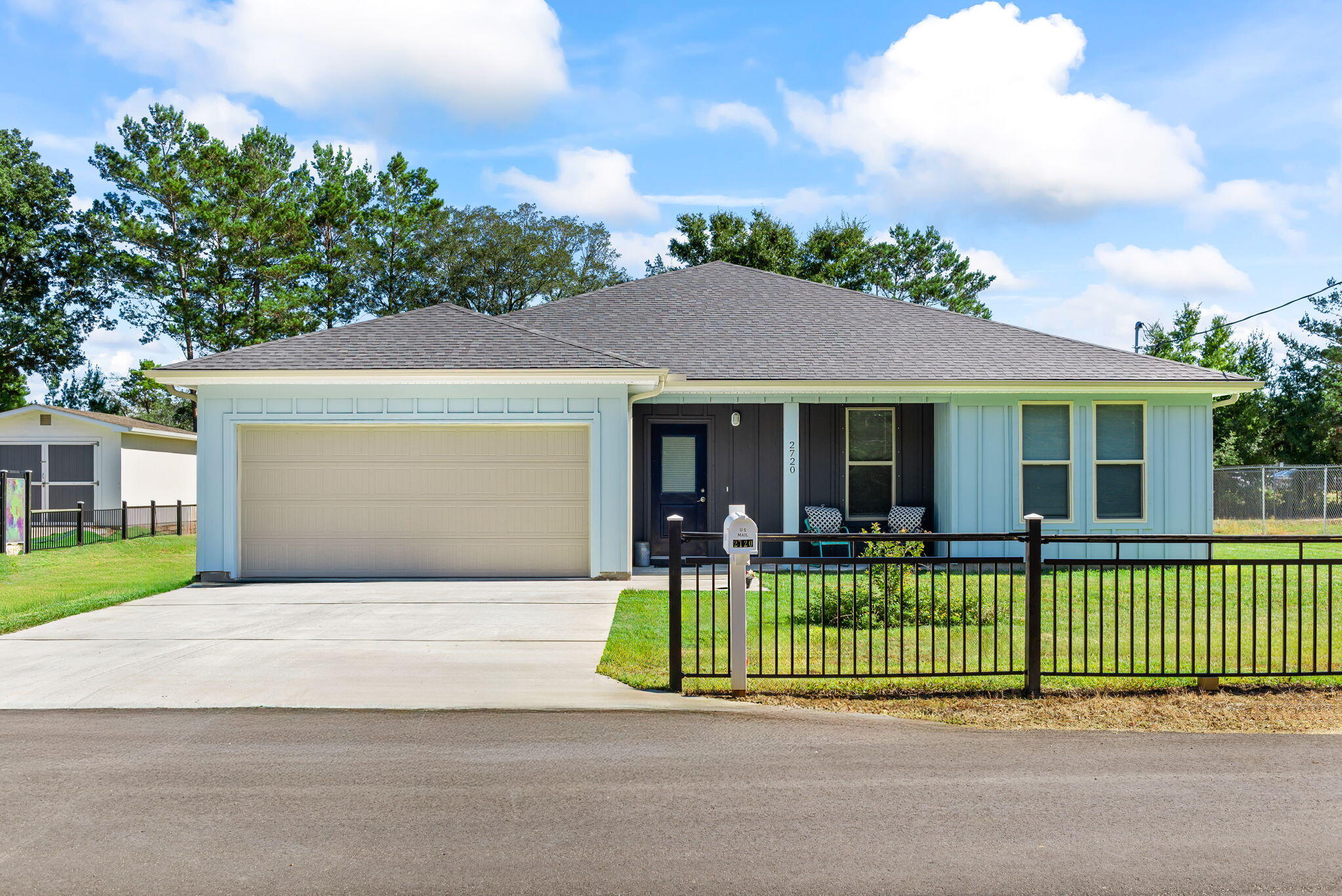 NEW CONSTRUCTION - READY NOW! Why wait 8-12 months to build when you can move into a brand-new 2025 home today and start enjoying the Navarre lifestyle immediately? This home offers 4 bedrooms, 2 bathrooms, and the modern features today's buyers are looking for--all in the highly sought-after Navarre area. Designed with both style and functionality in mind, the open floor plan creates a spacious feel that's perfect for everyday living, entertaining guests, or spending quality time with family. The kitchen serves as the heart of the home, featuring granite countertops, abundant workspace, and a seamless connection to the dining and living areas. Luxury vinyl plank flooring throughout the main living spaces provides durability, easy maintenance, and a clean, modern look. Enjoy the benefits of new construction, including energy-efficient systems designed to help reduce monthly utility costs and provide year-round comfort. The fully insulated garage and durable Hardie siding add long-term value and convenience. With 4 spacious bedrooms, there's room for family, guests, a home office, or hobbies. Best of all, you'll have the peace of mind that comes with a 10-year structural warranty and 1-year builder warranty. Conveniently located near Navarre's award-winning beaches, Santa Rosa Sound, shopping, dining, parks, golf courses, and military installations, this home offers the perfect balance of coastal living and everyday convenience. If you've been searching for a move-in-ready, low-maintenance home in one of Northwest Florida's most desirable communities, this is an opportunity you won't want to miss. Schedule your private showing today.