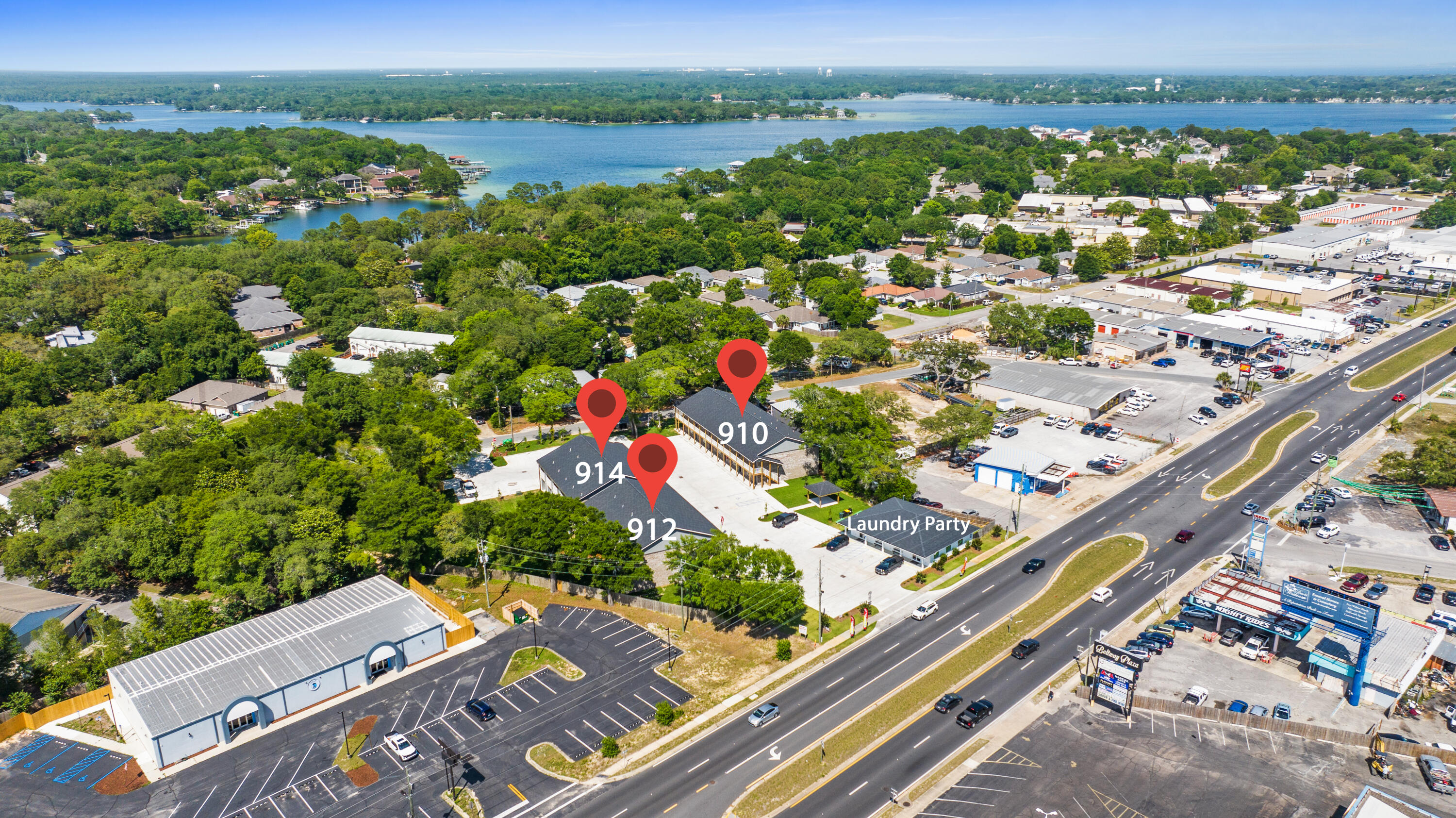 BRAND-NEW 2026 APARTMENTS - NOW LEASING!

✅ Close to Eglin & Hurlburt Military Bases

Spacious 1-bedroom/1-bath and 2-bedroom/2-bath apartments in Fort Walton Beach, conveniently located near Eglin AFB and Hurlburt Field. Features include quartz countertops, luxury vinyl plank flooring, upgraded cabinetry, central heat and air, washer/dryer hookups, and 2-bedroom units have walk-in closets. On-site laundromat, community gazebo, and ample parking.