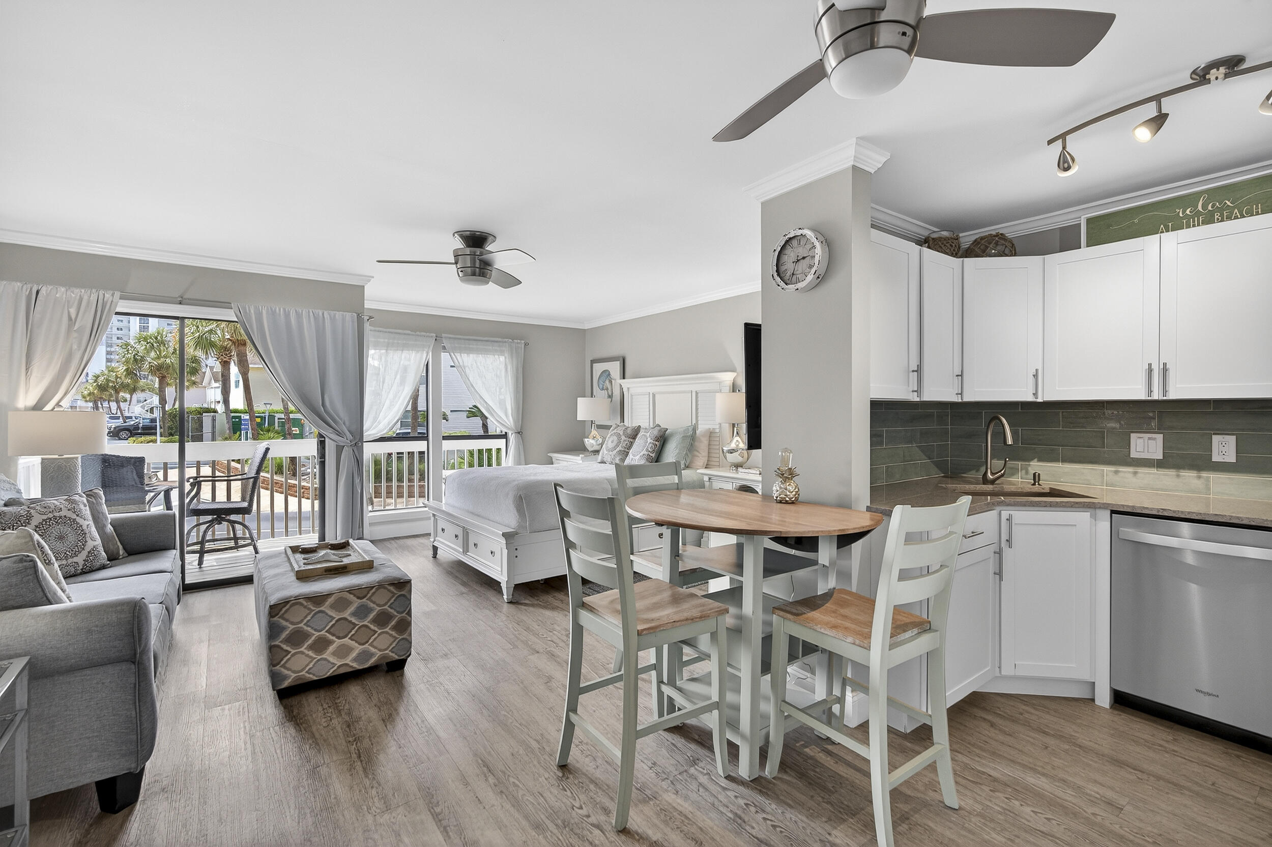 THIS IS A RENTAL MACHINE! Generating $40,715 in gross rental income for 2025, with 57 days already booked. This fully remodeled, turnkey studio is just steps away from the pool and private beach and comes fully furnished with thoughtful attention to detail throughout. Don't wait--this one won't last long! Sandpiper Cove is a 43-acre gated resort located on Holiday Isle in Destin, offering an incredible array of amenities: a private beach with seasonal pavilion serving food and beverages, five swimming pools, three hot tubs, six lighted tennis and pickleball courts, BBQ grill areas, and a 9-hole par-3 golf course. Enjoy on-site dining at Louisiana Lagniappe, plus easy access to nearby shopping, dining, and entertainment. Schedule your showing today!