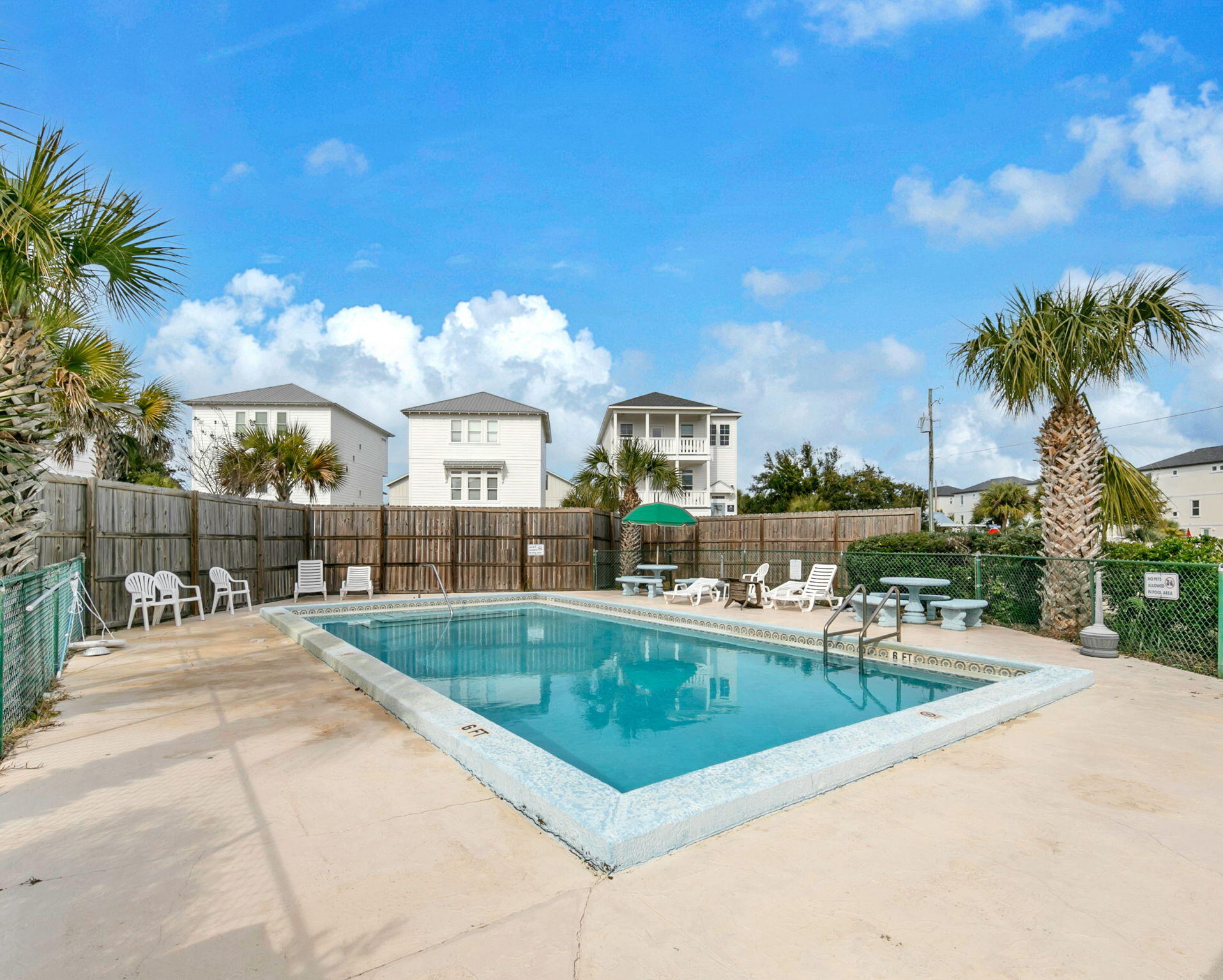 Freshly painted 1-bedroom, 1-bath condo with a completely remodeled kitchen featuring all new appliances and an updated bathroom vanity. Located just 3 minutes from the beach in a small, low-density community with a neighborhood pool, this unit offers both beachside living and strong self-managed rental potential. Proven rental income of $30-35K annually, with low monthly HOA fees, makes this an excellent income-producing investment. Relax in the spacious living area or step out onto your private balcony to enjoy the coastal breeze. Don't miss this opportunity to own a modern, low-maintenance property in a high-demand Emerald Coast location.