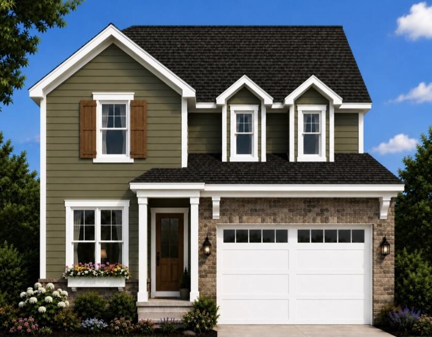 Estimated completion: March 2027. Builder is offering $10,000 to use toward an interest rate buy-down, closing costs, or upgrades, plus 1% toward buyer closing costs and an additional $2,000 toward closing costs when using the builder's preferred lender.
Welcome to the SYCAMORE B, a beautifully designed 2-story home offering 2,450 square feet of thoughtfully planned living space in the highly sought-after Deer Moss Creek community. This 4-bedroom, 3-bathroom brick and Hardie Board home with an attached 2-car garage combines timeless architecture with today's most desirable finishes.
Perfectly positioned on a premium homesite with no rear neighbors, you'll enjoy added privacy and peaceful views. The exterior showcases one of the builder's newest trending color palettes, featuring a sophisticated, rich moody finish that gives this home exceptional curb appeal.
Inside, you'll find Michelangelo quartz countertops throughout, luxury vinyl plank flooring, wood tread stairs, fully cased windows, and a custom-designed primary closet. The gourmet kitchen features a large center island with bar seating, a spacious walk-in pantry complete with built-in cabinetry and countertop workspace, and flows seamlessly into the dining area with its convenient built-in serving bar--ideal for entertaining or everyday living.
Located in Phase 7, this home also includes access to all of Deer Moss Creek's outstanding amenities, including a resort-style community pool, , clubhouse, basketball court, playground, gazebos, and miles of scenic walking trails. This exceptional home offers the perfect blend of style, comfort, privacy, and community living.
