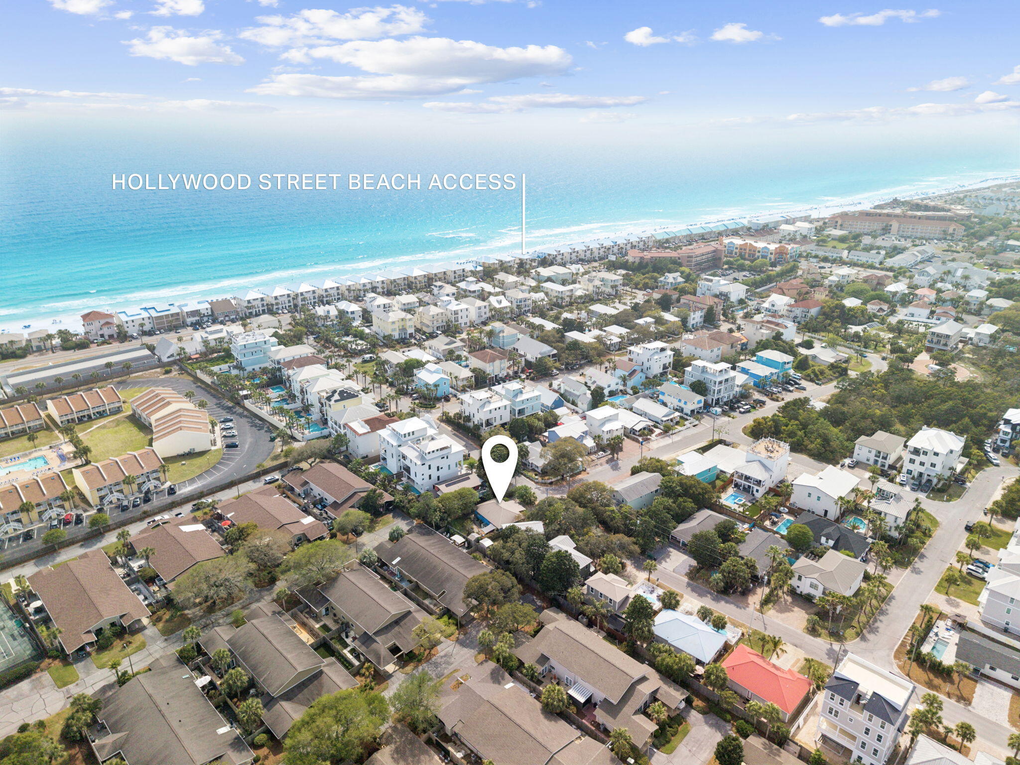 Located in the charming and established coastal community of Frangista Beach, this homesite offers a rare opportunity just steps from the Gulf, with deeded beach access. With its proximity to the beach and strong surrounding values, this is an excellent opportunity to build a custom beach home in one of the Emerald Coast's most sought-after locations. Positioned approximately three blocks from the beach, the property sits in a highly desirable area surrounded by larger vacation homes and custom new construction. Situated in the heart of Miramar Beach, the location provides convenient access to some of the area's most popular dining, shopping, and entertainment, making it an ideal setting for a primary residence, second home, or investment property. The property currently includes an existing structure, offering flexibility for interim use or rental while planning future development. A rare opportunity to secure a homesite this close to the Gulf.