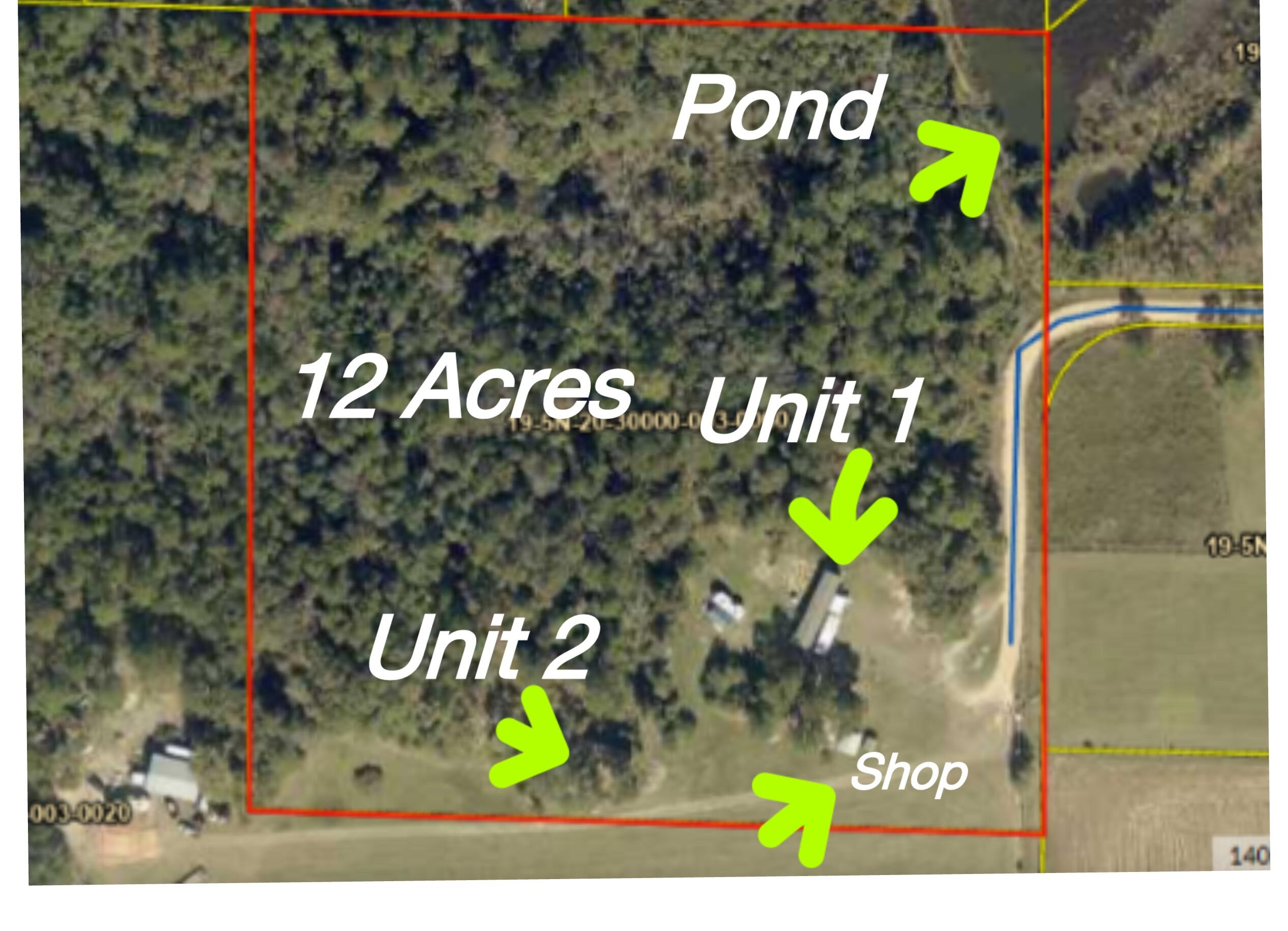 Unique investment opportunity featuring two dwelling units on one spacious lot. Both units feature retired titles. Total square footage represents the combined living area of both manufactured homes. 
Unit #1: 3BD/2BA, approx. 1,140 sq. ft. (built 2024). Unit #2: 2BD/2BA, approx. 1,152 sq. ft. heated (1,344 total sq. ft.) (built 2020).
Property includes a storage shed, metal carport, and workshop. Please note that due to current county zoning density regulations, the property is being sold ''As-Is.'' This property does not meet the requirements for traditional FHA, VA, or conventional mortgage financing; all-cash offers or buyers utilizing non-conforming/portfolio financing are required. Structures are located in a high-elevation area; flood insurance is not required. Buyer to conduct all necessary due diligence regarding zoning, density, measurements and property condition. More photos coming soon. Room measurements for unit 2 coming soon.