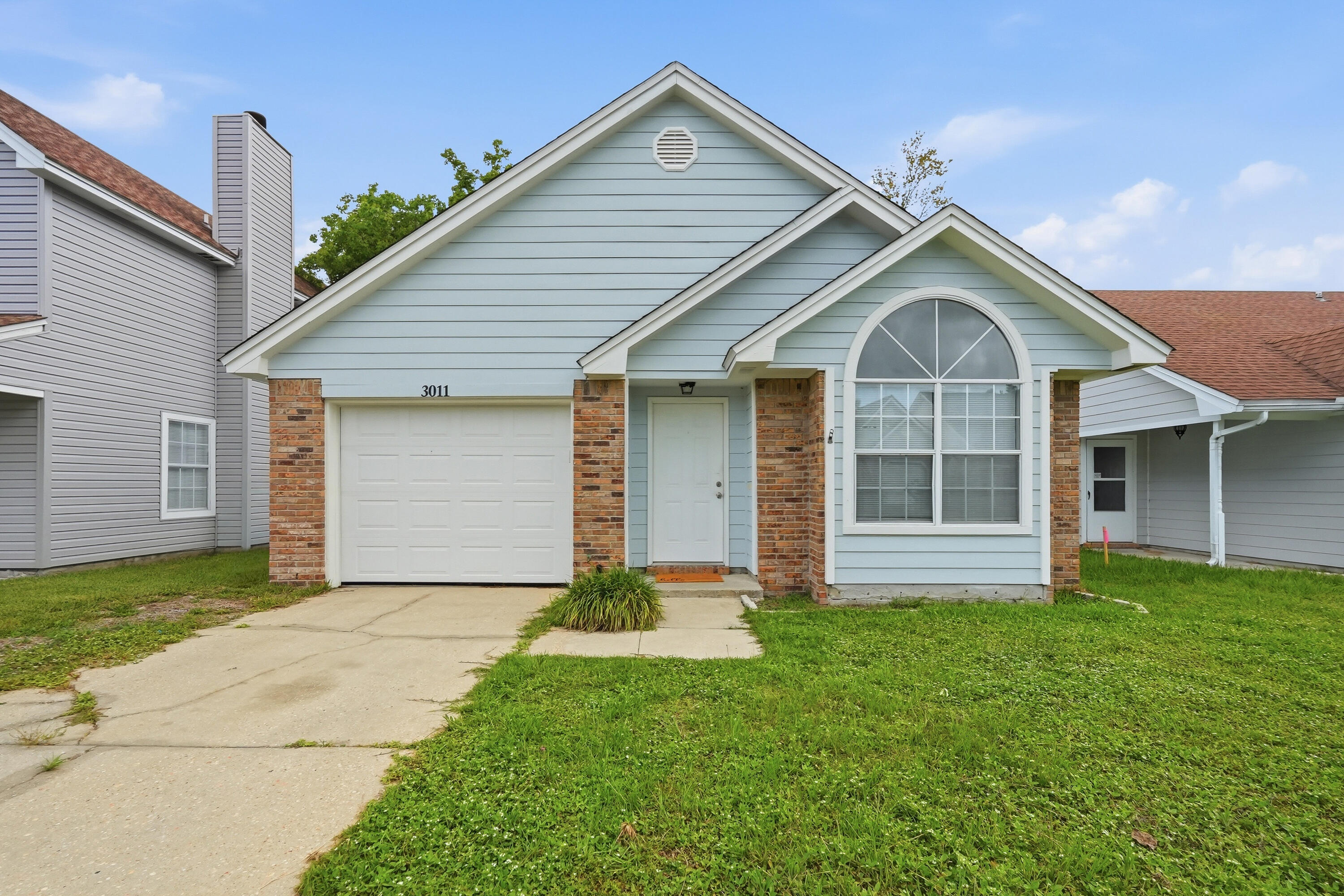 This charming move-in ready 3 bedroom, 2 bathroom home features a spacious open layout with vaulted ceiling & great windows that allow an abundance of natural light to pour in. The kitchen features brand new cabinets, granite countertops stainless steel appliances. The primary bedroom ensuite also has been updated with brand new cabinets & granite countertops. Other updates include- Plumbing- 2024, LVP flooring- 2024, Siding Replaced- 2022, Garage Door- 2022, Roof- 2015, HVAC- 2014, HWH- 2019.