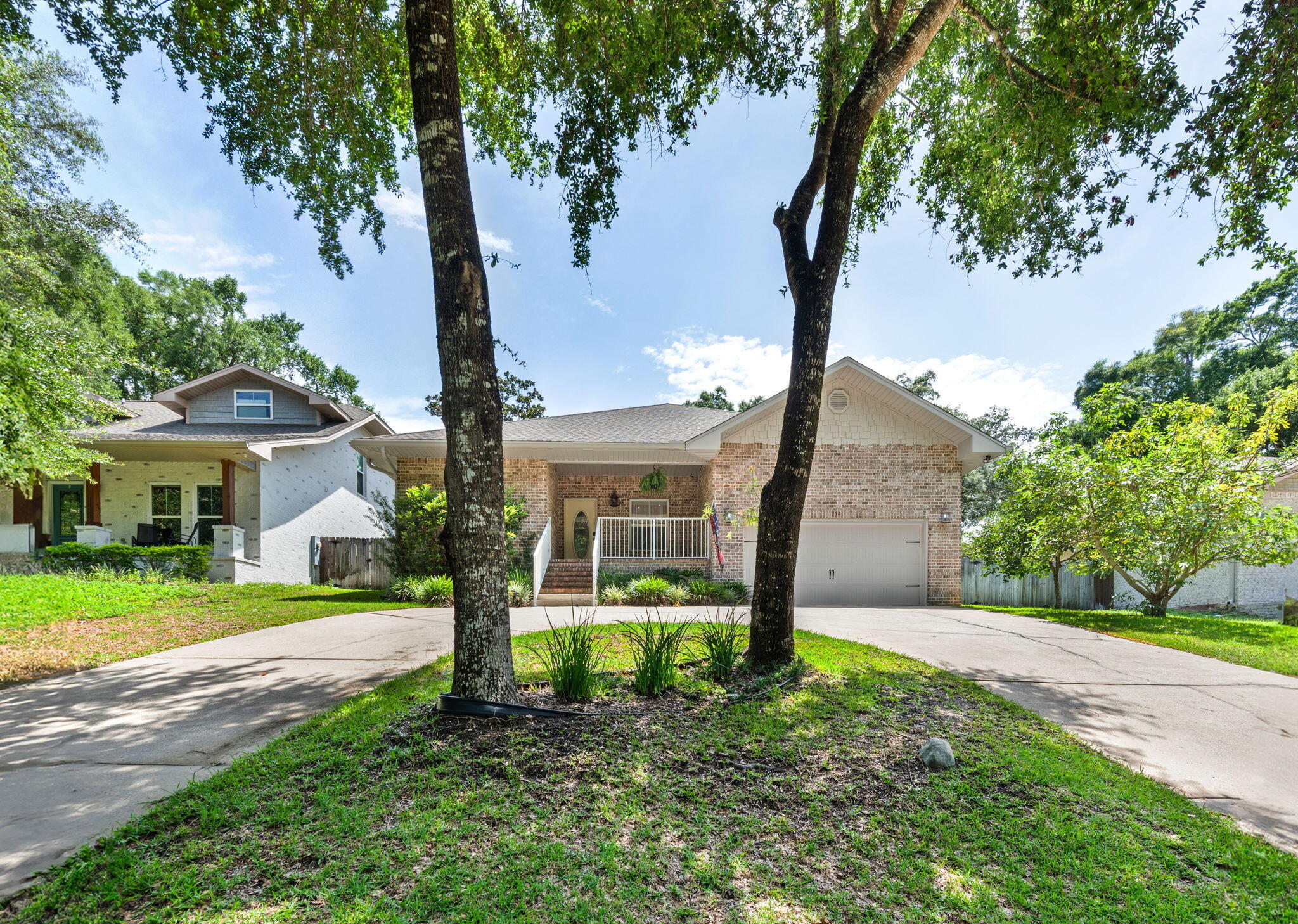 This home has a 3% assumable VA mortgage but that's not even the best thing it has to offer! Location - just 1.5 miles from Eglin AF East gate , just across the way from the bay, and 20 minutes from the white sand beaches. Livability - offering a split bedroom floor plan with 4 bedrooms/2 baths, dining room/flex space, beautiful kitchen with island, granite countertops and stainless appliances, including a double refrigerator, huge pantry and bar area for six, natural light-filled living area, large master suite with a completely renovated master bathroom with double vanities, a linen tower, gorgeous shower and large double closets. And that's just on the inside! Lifestyle - step outside to a covered patio, gorgeous stonework, an oversized pergola and an above ground pool. All within the privacy of your back yard! This one could be the one.  Call your favorite Realtor® to take a look today!