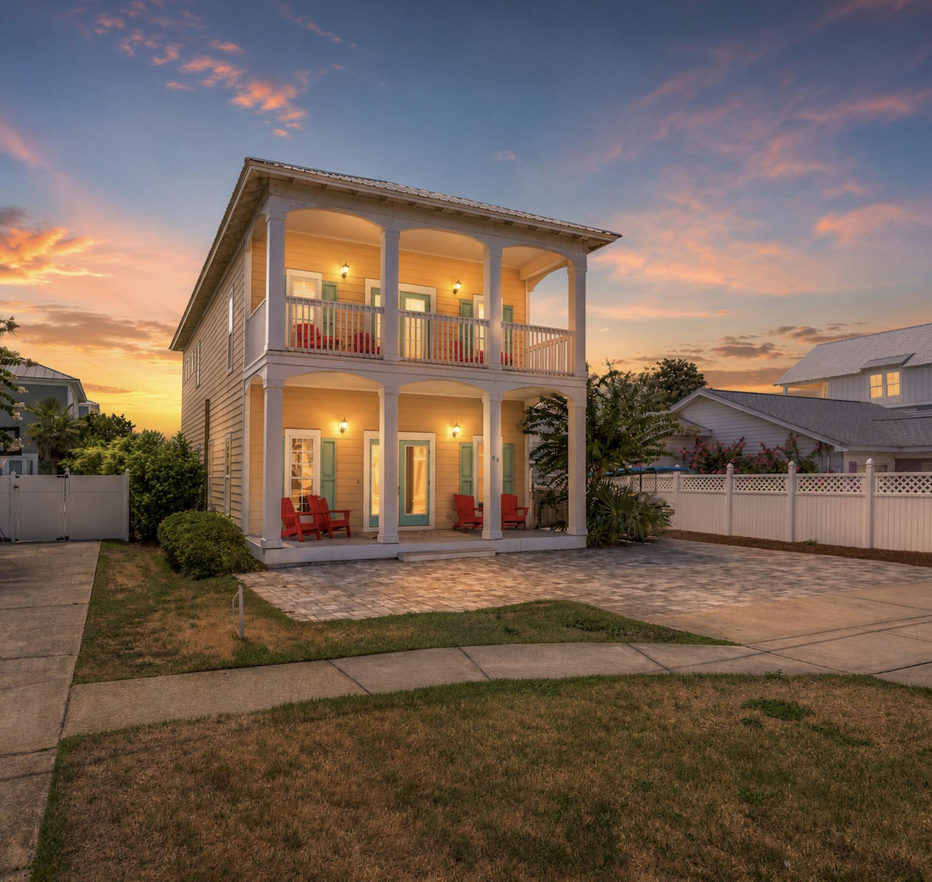 Welcome to Crystal Mansion ( 2025= $187,582) a stunning coastal retreat in the highly sought-after beachside community of Crystal Beach with no HOA, just steps from the brand-new Tarpon Beach Park and the sugar-white sands of the Gulf. This impressive 7-bedroom, 6-bathroom residence offers approximately 3,580 square feet of beautifully designed living space, thoughtfully divided between the main home and a two-story carriage house. The properties are connected by an expanded private courtyard featuring a heated pool, creating the perfect setting for relaxing afternoons and unforgettable gatherings. Inside, the home boasts a spacious open-concept floor plan on the main level, ideal for entertaining. Large bedroom suites throughout provide comfort and privacy, making it perfectly suited for hosting multi families or large groups. Recent upgrades elevate this property to true turnkey status, including a brand-new kitchen, new flooring throughout the first level, fresh interior paint,and updated furnishings and décor. Every detail has been thoughtfully curated to blend modern luxury with laid-back coastal charm. The carriage house offers a unique and highly desirable layout with two levels and a private entrance, providing additional flexibility for guests, extended family, or enhanced rental appeal. With excellent management already in place and an unbeatable location just moments from the beach, dining, and shopping, Crystal Mansion presents an exceptional opportunity as a premier vacation rental investment or private coastal getaway.