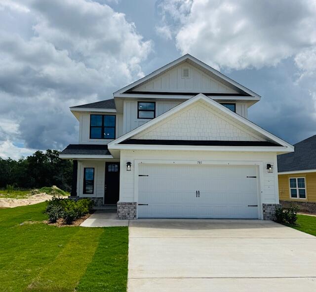 Conveniently located across from the community pool, this executive-level 2-story home with 2 owner's suites, oversized bedrooms, and tons of closets/storage comes complete with 2-story foyer, LVP flooring throughout including stairs, 9' ceilings throughout, 8' entry doors, & Quartz countertops in kitchen and baths. Spacious owner's suite on 1st floor (13'x18.6'), 2nd owner's suite upstairs, 3 add'l. oversized bedrooms, Tray ceiling in first floor owner's suite with a large walk in closet, separate tub and shower.  Fully sodded yard, w/ complete sprinkler system, garage opener, soft-close cabinet doors+drawers.  Home is under construction w/an estimated completion of May/June! *Some photos are of a similar home & some photos are virtually staged to illustrate the property's potential.*  Adams Homes pays most closing costs.