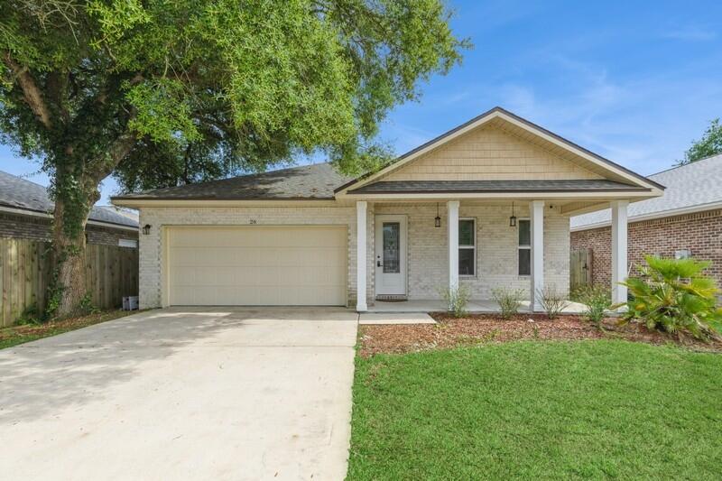 VA Assumable at 5%! seller offering $5,000 for concessions.  This beautiful 4BR/3BA home, built in 2023, is located in the desirable Port Dixie/Shalimar area just minutes from Eglin AFB and the beach. Featuring a traditional one-story layout with raised ceilings, crown molding, tile and vinyl flooring, recessed lighting, and a covered patio. The kitchen boasts a breakfast bar, pantry, and stainless-steel appliances. The master suite offers a double vanity, cultured marble, garden tub, separate tile shower, and walk-in closet. Extras include a fenced yard, sprinkler system, lawn pump, pull-down attic stairs, automatic garage door openers, and washer/dryer hookups. Don't miss this incredible offer!