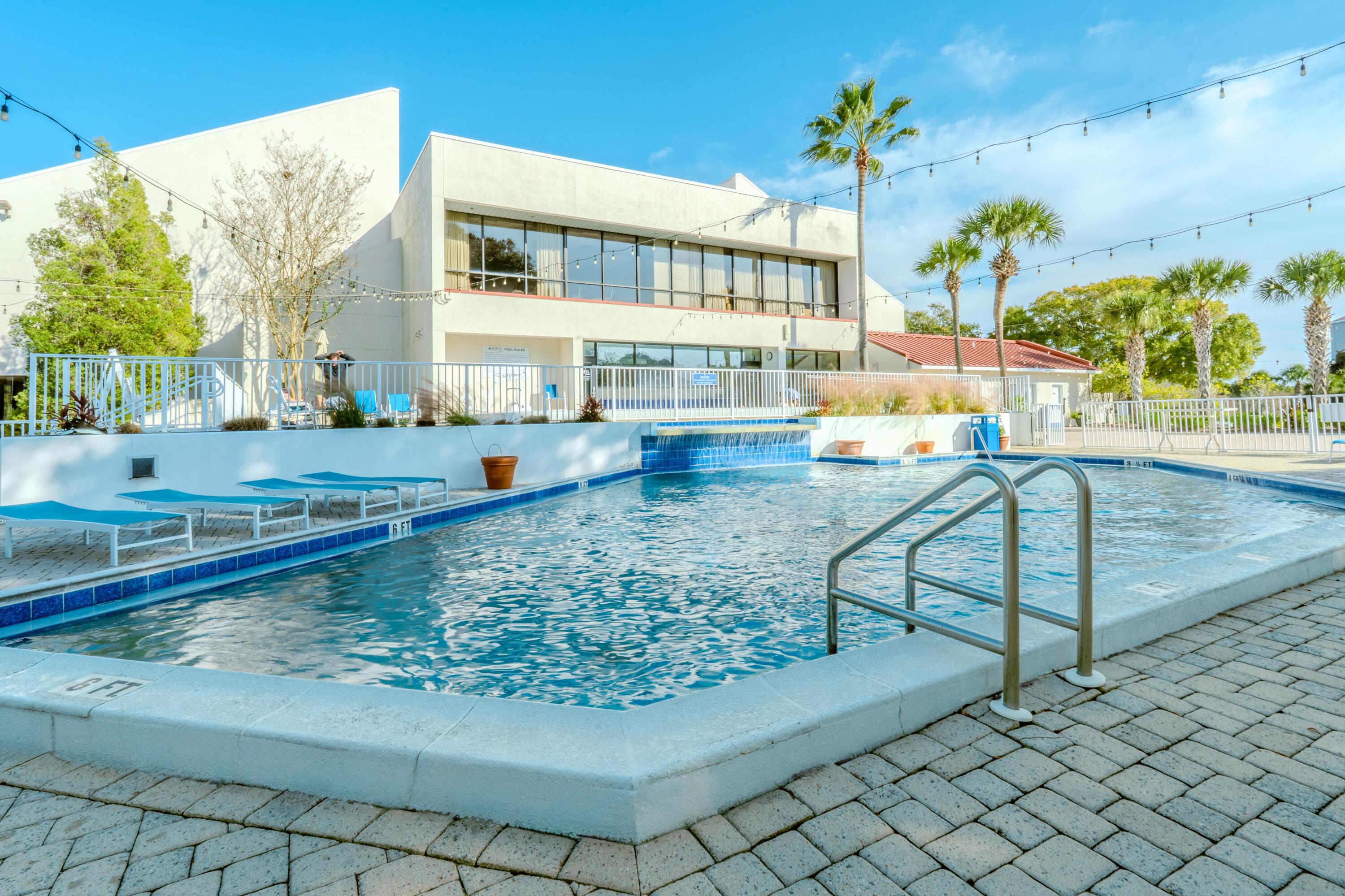 Coastal-chic, fully renovated, and steps from the sand -- this beautifully updated TOPS'L Tennis Village villa is the quintessential Emerald Coast retreat. Infused with bright coastal style and thoughtfully upgraded throughout, Unit 7B offers a rare blend of a world-class tennis destination and private-beach living, all within one of Miramar Beach's most coveted gated resorts.

Inside, you'll find brand-new tile flooring, fresh coastal paint, and all-new furnishings curated to echo the calm, modern elegance of the Gulf. The kitchen shines with new stainless-steel appliances, while both bathrooms have been stylishly renovated with new tile and contemporary finishes, creating a truly turnkey experience for owners and guests alike.

Step outside onto your private balcony overlooking... the TOPS'L tennis court, one of the premier tennis facilities on the Gulf Coast. Enjoy a first-row seat to matches, morning drills, or the quiet hum of the resort. The balcony also features new outdoor furniture, perfect for enjoying breezy afternoons or evening sunsets after a day at the beach.

Whether you're seeking a strong vacation rental performer or a personal coastal escape, this villa offers exceptional flexibility. Guests and owners  enjoy the perfect balance of serenity and convenience: a short walk or tram ride to the private, sugar-white beaches of the Emerald Coast, access to resort pools, fitness facilities, dining options, walking paths, and, of course, the renowned tennis program that makes TOPS'L a destination all its own. (NOTE: Certain amenities require a TOPS'L Logging Company Membership.  Call for Details)

This is the ideal blend of coastal living, resort amenities, and active lifestyle  a true tennis-lover's dream just moments from the Gulf.
Turnkey. Stunning. Steps from the beach. Welcome to your next chapter at TOPS'L.