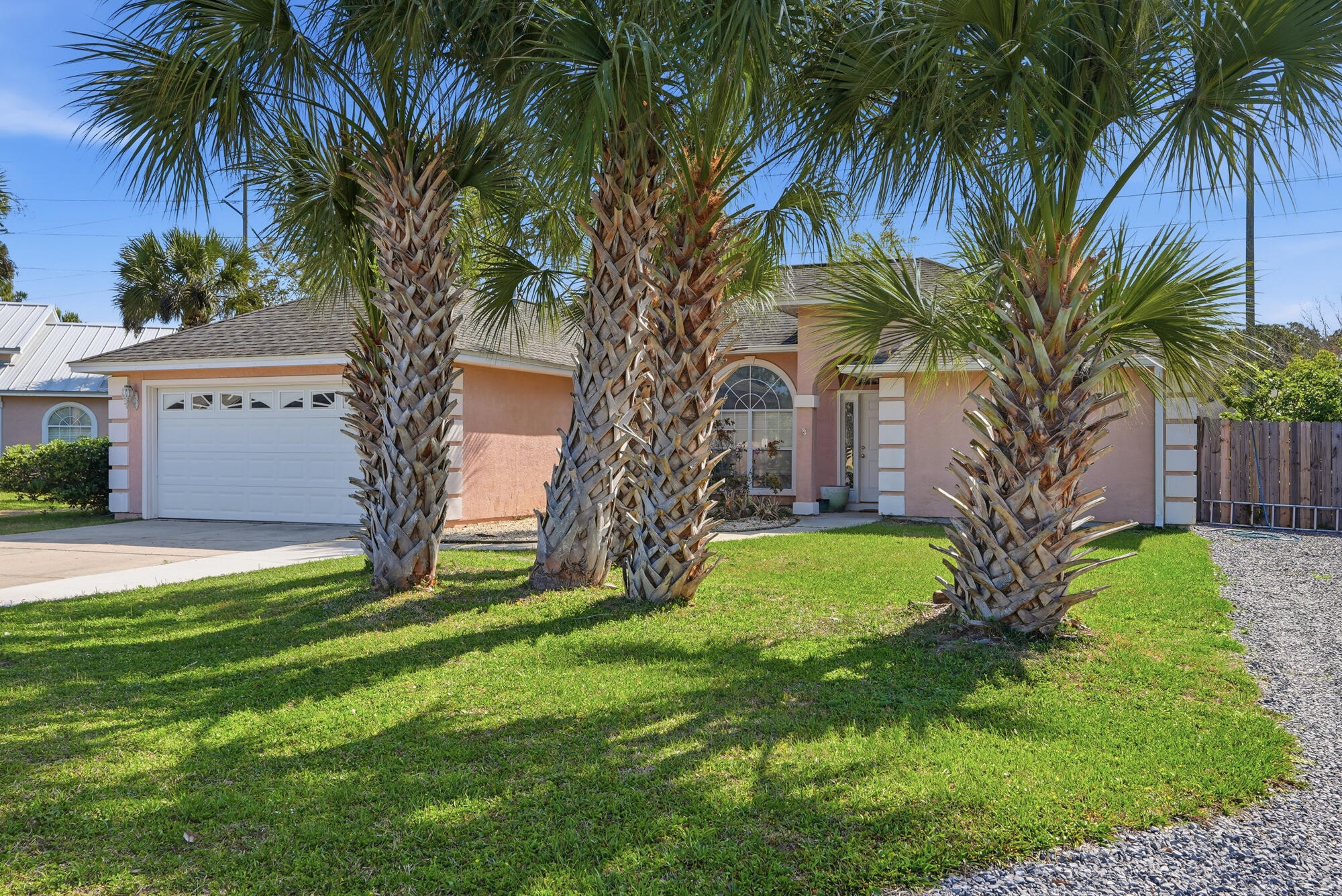 NO HOA and available now! Located on a quiet cul-de-sac in the Hidden Pines community, this 3-bedroom, 2-bath home offers comfort, flexibility, and exceptional value just minutes from the beaches and Tyndall Air Force Base.

With over 1,700 square feet of living space, the home features a functional layout, spacious bedrooms, and a bright living area perfect for everyday living. The screened porch provides a great space to relax, while the oversized 105x120 lot offers a spacious backyard with plenty of room for entertaining, pets, play, or future possibilities. In addition to the garage, the property includes a separate gravel driveway ideal for boat storage, an RV, trailer parking, or extra guest vehicles.

This property offers flexibility for a variety of buyers, whether you're looking for a primary residence, vacation getaway, or investment opportunity. Conveniently located near shopping, dining, and local attractions, this home checks all the boxes.

Schedule your showing today!
