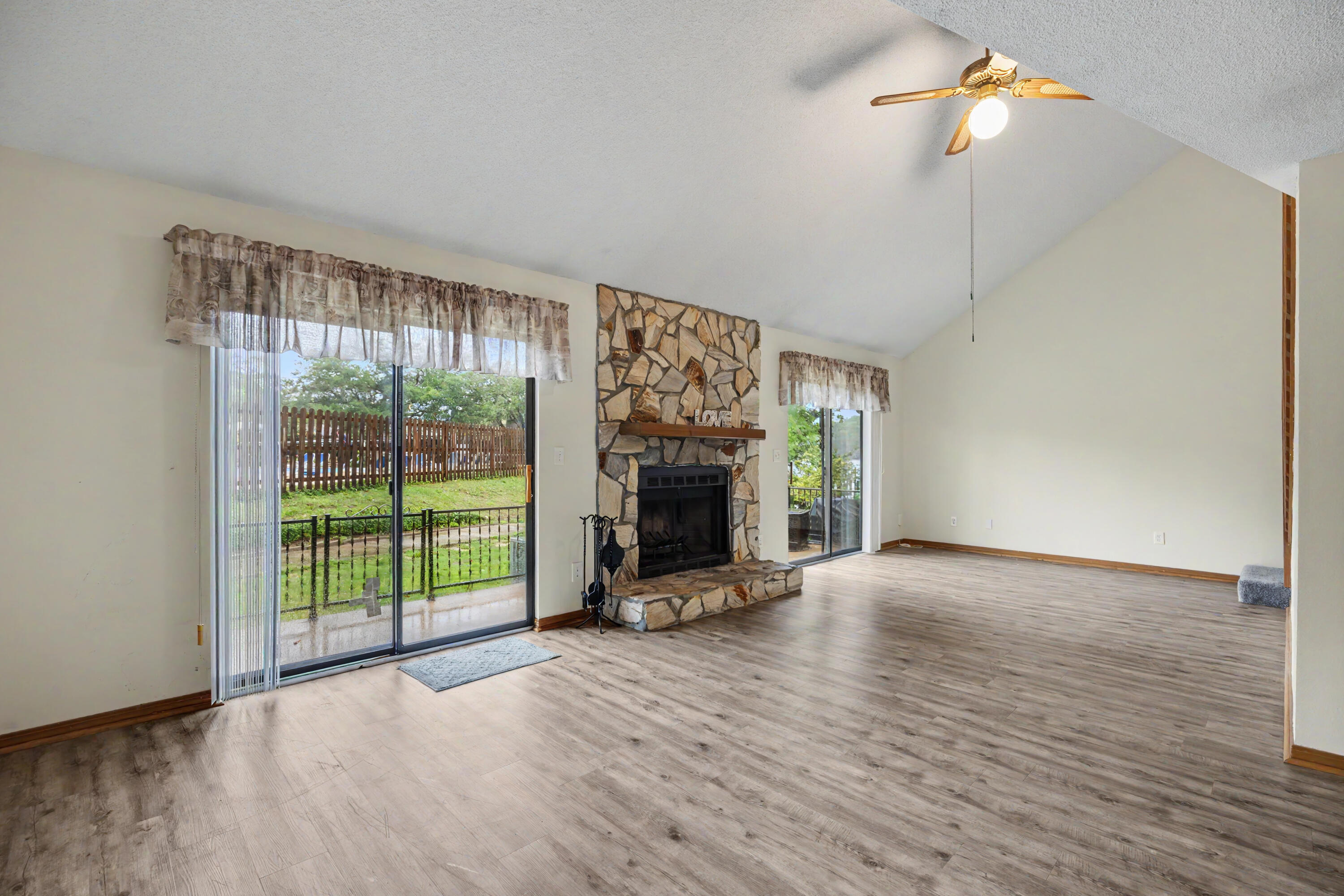 Welcome to your new waterfront community where boating, fishing and water sports are just outside your back door. Live only minutes from Eglin AFB in this sought after community with a waterfront community pool, clubhouse, workout room and a community boat dock (leased slips available). This property sits on Tom's Bayou which is a short boat ride to Destin's Crab Island. This open, and airy home offers gorgeous bayou views from the back porch. Downstairs features include a master suite with a full bathroom, a walk in closet and an additional half bathroom. Open kitchen and beautiful vaulted ceilings with a fireplace and double doors for gorgeous view of the water are key features as well. Upstairs presents a spacious loft for work or play, two bedrooms and a full bathroom. New roof and high impact windows were installed in 2024. All new carpet was just installed in the bedrooms and on the stairs in April. This home is a one of a kind in this area and with the beautiful water right outside your back door, you will enjoy the beauty of Tom's Bayou every day, ideal as a primary residence or a high-demand rental.

Come see it today!