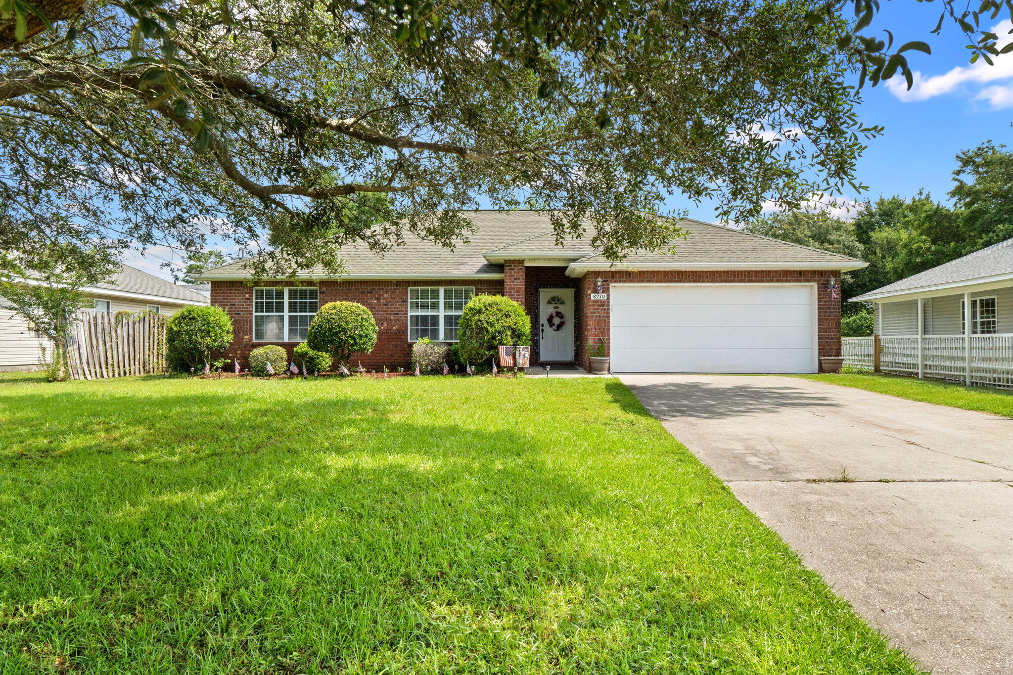 Priced to Sell at $325,000

Opportunity knocks in one of Northwest Florida's fastest-growing communities. Welcome to 8270 Segura Street -- an affordable single-family home in Navarre, FL with a sought-after split floor plan, oversized lot, and unbeatable price point for first-time home buyers, military families, and savvy investors alike.

Situated on nearly a third of an acre, this Navarre starter home offers the space and potential today's buyers are searching for. The split floor plan provides privacy and flexibility, while the expansive kitchen -- a true centerpiece of the home -- delivers the oversized layout that is increasingly rare at this price range in Santa Rosa County. Original finishes throughout mean the next owner has a blank canvas to personalize, update, and build instant equity.

Whether you're a first-time buyer looking to plant roots in Navarre's thriving Gulf Coast community, a VA loan buyer stationed at nearby Eglin AFB or Hurlburt Field, or an investor looking to capture appreciation in a market that saw 7.4% year-over-year growth, this property checks every box. Navarre continues to outpace neighboring markets with declining inventory, rising home values, and a lifestyle that rivals Destin at a fraction of the cost.