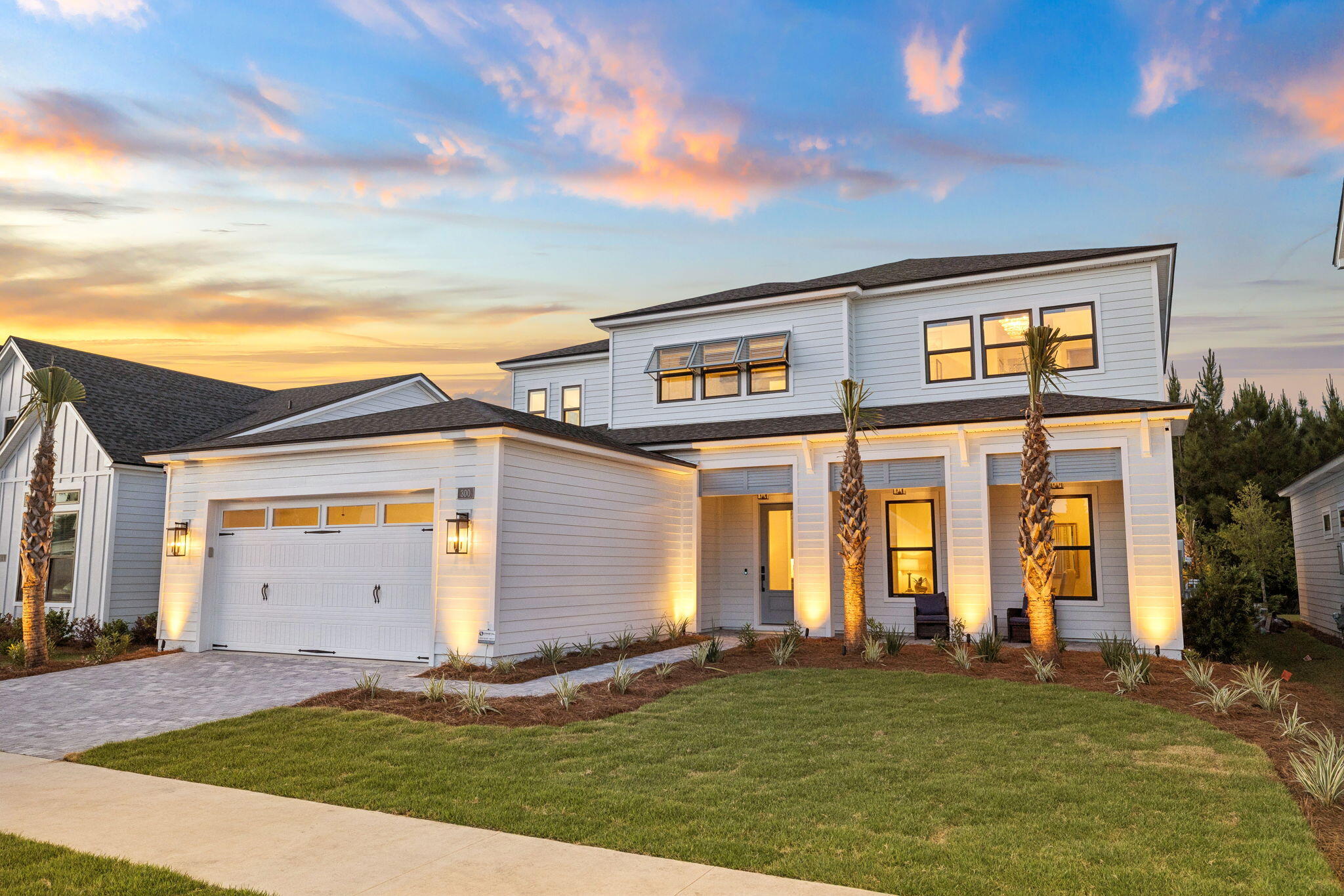 The most upgraded home to ever hit the market in Breakwater at Ward Creek. This 4-bedroom, 3.5-bath, 3,065 sq ft residence on a preserve-backing homesite has been finished years ahead of the standing inventory, with a level of detail that shows better than the model homes. Step into a two-story foyer with 20-foot ceilings, custom beam work, added window and door casing throughout, and a glass-enclosed wine cellar built under the stairs as an architectural feature. 

The kitchen carries KitchenAid appliances, a Thor cooktop, a custom wood vent hood with a top-tier exhaust system, marble counters that replaced all original quartz throughout the home, cabinet toppers, glass bar cabinetry, slide-out drawer systems, and full under- and in-cabinet lighting. The pantry was rebuilt into the largest available in a Toll Brothers floor plan, with custom shelving, marble counter, and a second LG refrigerator. 

Solid wood cabinetry was added in the mudroom, laundry, and primary bath, with new tile backsplashes, a shiplap accent wall, and gold fixtures and hardware carried through the home. Every closet is a custom build-out with drawers and shelving and dedicated lighting. 

The primary suite includes wireless motorized shades and a new dual shower with high-end tile and a custom waterfall design. Behind the home, a full front-and-back makeover delivers a saltwater pool and spa, fire pit with fire bowls, outdoor TV, landscape lighting, all backing to HOA preserve so the view stays yours. A four-zone security camera system, whole-home WiFi coverage, custom tongue-and-groove porch ceilings, a fresh top-to-bottom interior repaint, and a three-car tandem garage with significant storage complete the home. This is not a project. It is move-in-ready luxury with nothing left to decide. Furniture negotiable.

Breakwater at Ward Creek is a gated community in one of Panama City Beach's strongest growth corridors. Its brand-new clubhouse just opened, with a fitness center, indoor and outdoor living spaces, a zero-entry pool with sun shelf and lap lane, cabana seating, a playground, tennis and pickleball courts, and a large outdoor green space. Nearby, the West Bay Town Center is bringing a new Publix and shopping, a new FSU Health hospital is underway, and a new Intracoastal marina is planned.
