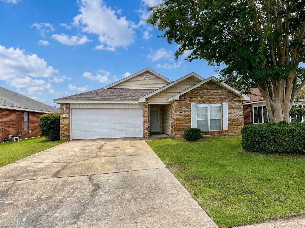 Welcome home to this beautifully designed and exceptionally well-maintained property featuring an open-concept floor plan perfect for both everyday living and entertaining. The spacious kitchen is the heart of the home, offering a center work island, built-in desk area, corner walk-in pantry, abundant cabinetry, and generous counter space. It flows seamlessly into the dining and family room, creating a bright and inviting living space.
The private primary suite offers direct access to the covered patio and features a luxurious en-suite bathroom complete with a garden tub, separate shower, and large walk-in closet. The family room is filled with natural light from oversized windows and is highlighted by a cozy gas fireplace. Additional features include ceramic tile flooring in the foyer, kitchen, and guest bathroom, providing both style and easy maintenance. Enjoy relaxing mornings or evening gatherings on the covered patio overlooking the backyard. This home combines comfort, functionality, and charm in a desirable layout you'll love. Owner will allow small pet up to 25lbs allowed with a non-refundable pet fee and approved pet application. All Coastal Realty Services residents are enrolled in the Resident Benefits Package (RBP) which includes renters insurance, HVAC air filter delivery (for applicable properties) and our best-in-class resident rewards program, and much more!