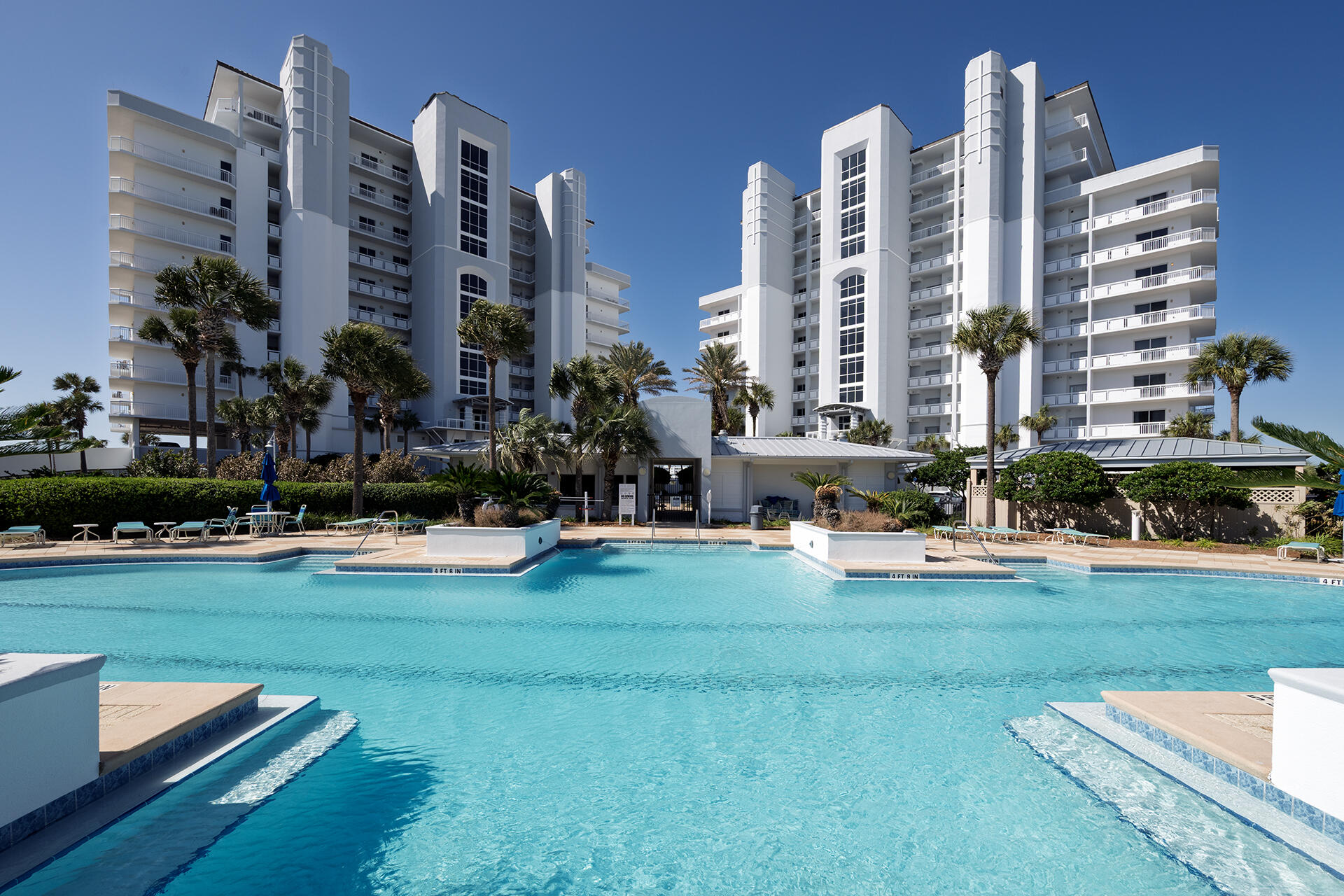SHOWINGS AVAILABLE THIS WEEKEND! Nestled in the heart of Destin, Harbor Landing offers an unmatched waterfront lifestyle with direct access to the Destin Harbor. Whether you're an avid boater or simply love the water, you have the option to own or rent a deep-water boat slip right on the property, providing seamless access to the Intracoastal Waterway and the breathtaking emerald waters of the Gulf of Mexico.

Step onto your oversized covered patio, which spans the entire length of the condo, and take in unobstructed views of the harbor. From here, you can enjoy Thursday night fireworks and festive boat parades. 

This unit is sold turnkey with above average furniture and art work included in sale.  This expansive open living area is designed to capture the beauty of the harbor through large windows and sliding patio doors, seamlessly blending indoor and outdoor living. Whether you're entertaining, cooking, or unwinding, you'll always have a front-row seat to the vibrant energy of the waterfront.

Additionally, a private storage room is conveniently located just off the elevators, providing easy access for all your gear.

The gourmet kitchen is equipped with stainless steel appliances, granite countertops, and upgraded wood cabinetry, making it both stylish and functional for preparing meals. Each spacious bedroom features its own private en-suite bathroom, and a half bath is available for guests.

Harbor Landing offers resort-style amenities, including:
- Two pools - perfect for relaxation or family fun
- Fully equipped fitness center
- Deeded beach access - just a short stroll away
- Private marina - ideal for boat lovers

This is your opportunity to own a piece of paradise in one of Destin's most sought-after waterfront communities. Whether you're looking for a full-time residence, vacation home, or investment property, Harbor Landing delivers luxury, convenience, and adventure all in one stunning package!

Don't miss out - schedule your private tour today!

Buyer to verify all measurements and pertinent information.