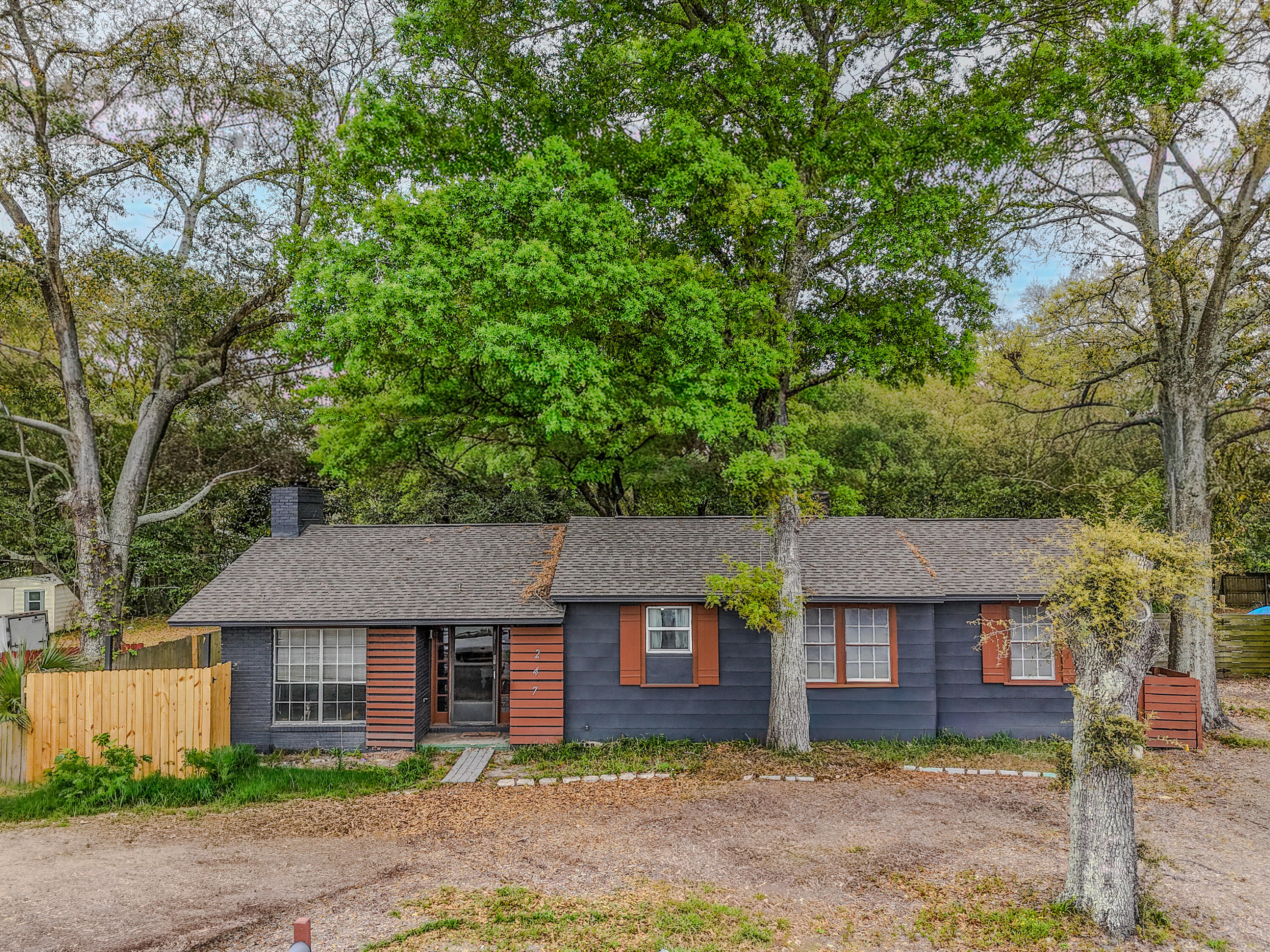 Welcome to 247 Highway Ave NE in the heart of Fort Walton Beach-a renovation opportunity awaits with this 4-bedroom, 2-bath brick home offering 1,997 square feet of comfortable living space on a spacious .25-acre lot. Sold AS IS.

This property blends everyday functionality with inviting outdoor features, making it perfect for both relaxing and entertaining.

Step inside to discover a large, open living room centered around a cozy wood-burning fireplace--ideal for gathering with family or unwinding after a long day. The kitchen is designed with both style and practicality in mind, featuring a center island, ample counter space, and a walk-in pantry that provides plenty of storage for all your needs. The layout flows seamlessly, creating a welcoming environment for hosting or daily living.

This home offers four well- sized bedrooms, giving flexibility for guests, a home office, or growing families. The primary suite and additional bedrooms are thoughtfully arranged to maximize space and comfort.

Outdoors, you'll find a fully fenced backyard that feels like your own private retreat. Enjoy evenings around the fire pit, or relax under the pergola--perfect for outdoor dining or weekend gatherings. A standout feature of this property is the detached workshop/flex space, ideal for hobbies, storage, a home gym, or even a creative studio.

Located just minutes from local shopping, dining, parks (Garnier's Beach Park), boat launches (Garnier's Beach Park), and entertainment, this home also offers quick access to the beautiful white-sand beaches of the Emerald Coast and nearby bayou waters--giving you the best of both convenience and coastal living.

If you're looking for a solid brick home with space, character, and great outdoor amenities in a prime Fort Walton Beach location, this one checks all the boxes.
