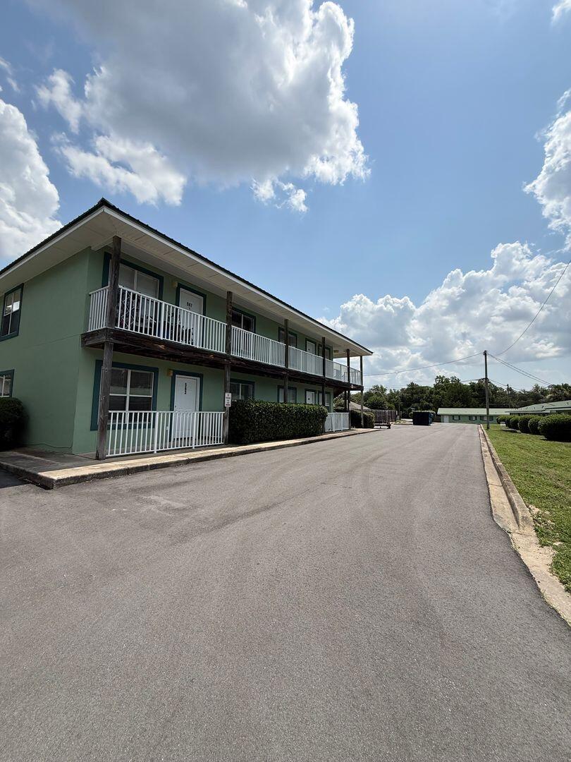 2 Bedrooms, 2 full baths spacious apartment. Located convenient to Hurlburt Air Force Base. No smoking. No pets. Washer and dryer connections.