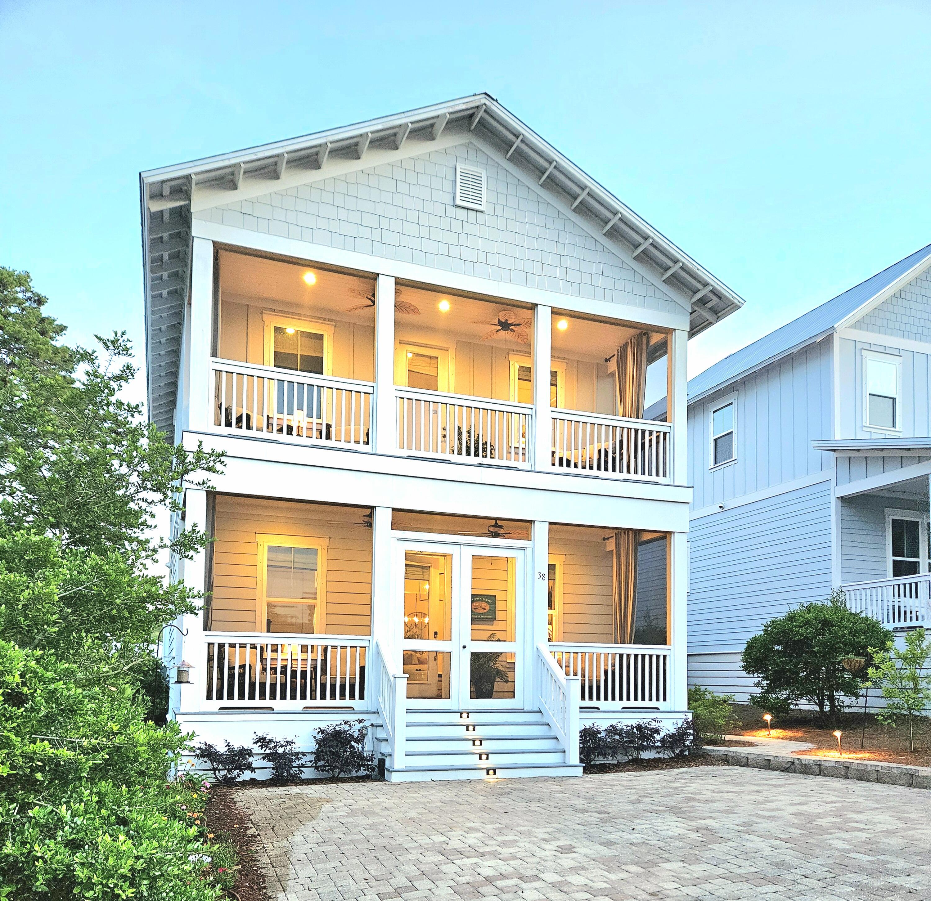 One of only a handful of homes along 30A within walking distance to the beach priced under $1 million, this proven high-performing short-term rental offers EXCEPTIONAL INCOME HISTORY and effortless coastal living.

This beautifully furnished and fully turnkey home is ideally located in sought-after Highland Parks. It's just a short walk to the resort-style community pool and minutes from the beach. Extensively upgraded throughout, the home features hardwood floors, three screened porches, beautifully renovated bathrooms, designer lighting on dimmers, and a spacious primary suite with an oversized soaking tub. The thoughtfully updated kitchen includes brass hardware, a touch-faucet single-vessel sink, and additional pantry and closet storage.

Outdoor spaces are equally inviting, with mature privacy landscaping, warm, hard-wired landscape lighting, a fenced backyard, and a fire pit designed for easy entertaining after a day at the beach. Additional upgrades include an oversized Maytag washer and dryer, low-noise dishwasher, and hospital-grade UV air purification system.

With a strong rental history already in place, this is a rare opportunity to own a fully operational, income producing property in one of 30A's most desirable communities - ideal as a second home, investment, or both.