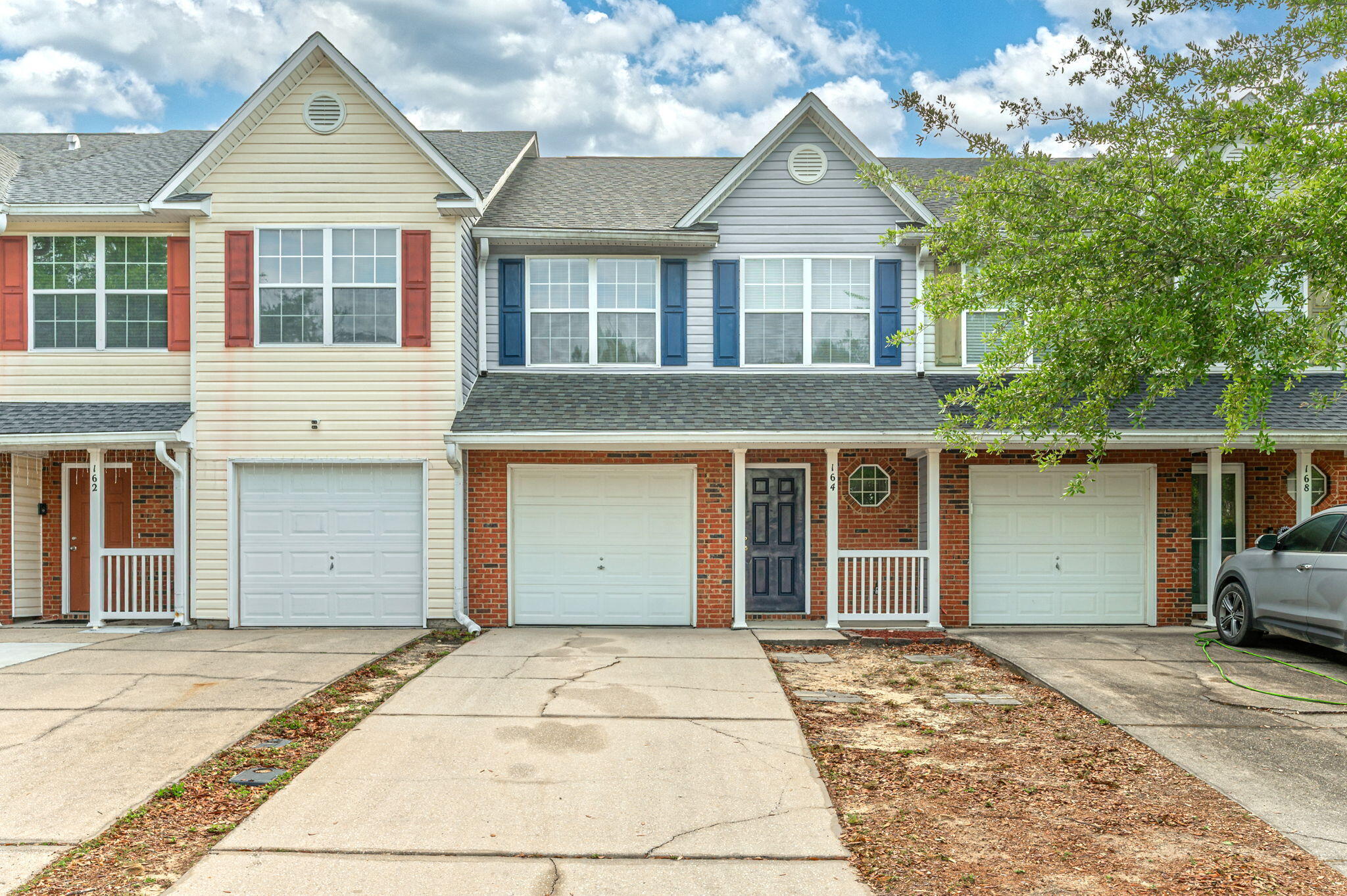 Welcome home to easy living in the heart of South Crestview! This meticulously maintained 3 bedroom, 2.5 bathroom townhome is the definition of move-in ready. Step inside to find durable tile flooring throughout the downstairs living areas, fresh paint throughout the home, and a functional layout perfect for everyday living. Upstairs offers cozy carpeted bedrooms providing comfort and privacy for the whole family.
Outside, enjoy a privacy fenced backyard, giving you your own retreat rarely found in townhome communities. The newer roof (2022) adds peace of mind, while the 1-car garage provides added convenience and storage. To top things off you are conveniently located near shopping, dining, schools, and easy access to local bases and beaches. Call to schedule your appointment today!