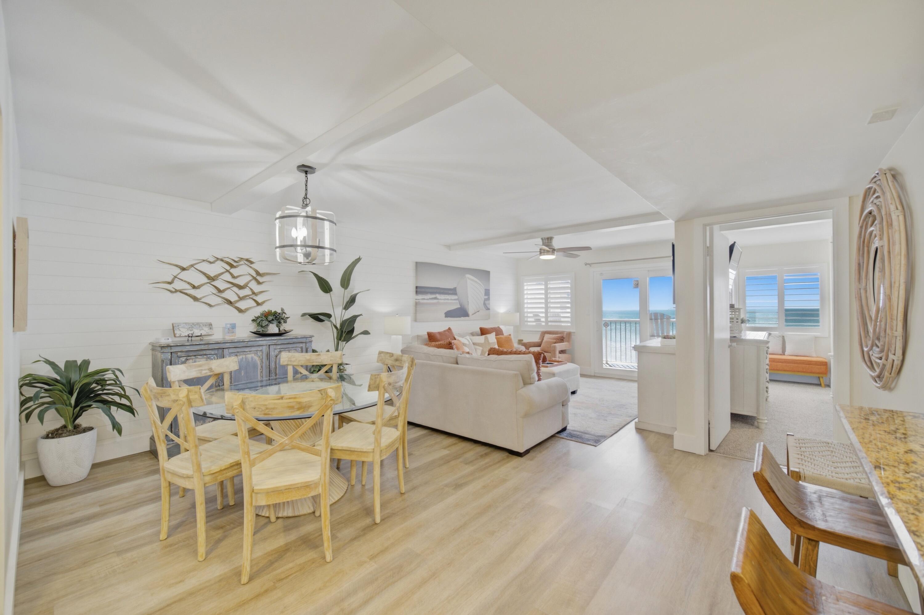 This beautifully updated 6th-floor condo at Holiday Surf & Racquet Club offers some of the most impressive views in the building. Enjoy stunning Gulf views along with a fresh, modern feel created by recent upgrades including new flooring, updated lighting, and remodeled bathrooms. Major improvements such as a new HVAC system and upgraded electrical panel provide added value and peace of mind. Whether you're searching for a vacation getaway, investment property, or personal coastal retreat, this move-in ready condo combines exceptional views with thoughtful updates in one of Destin's most popular beachfront communities.