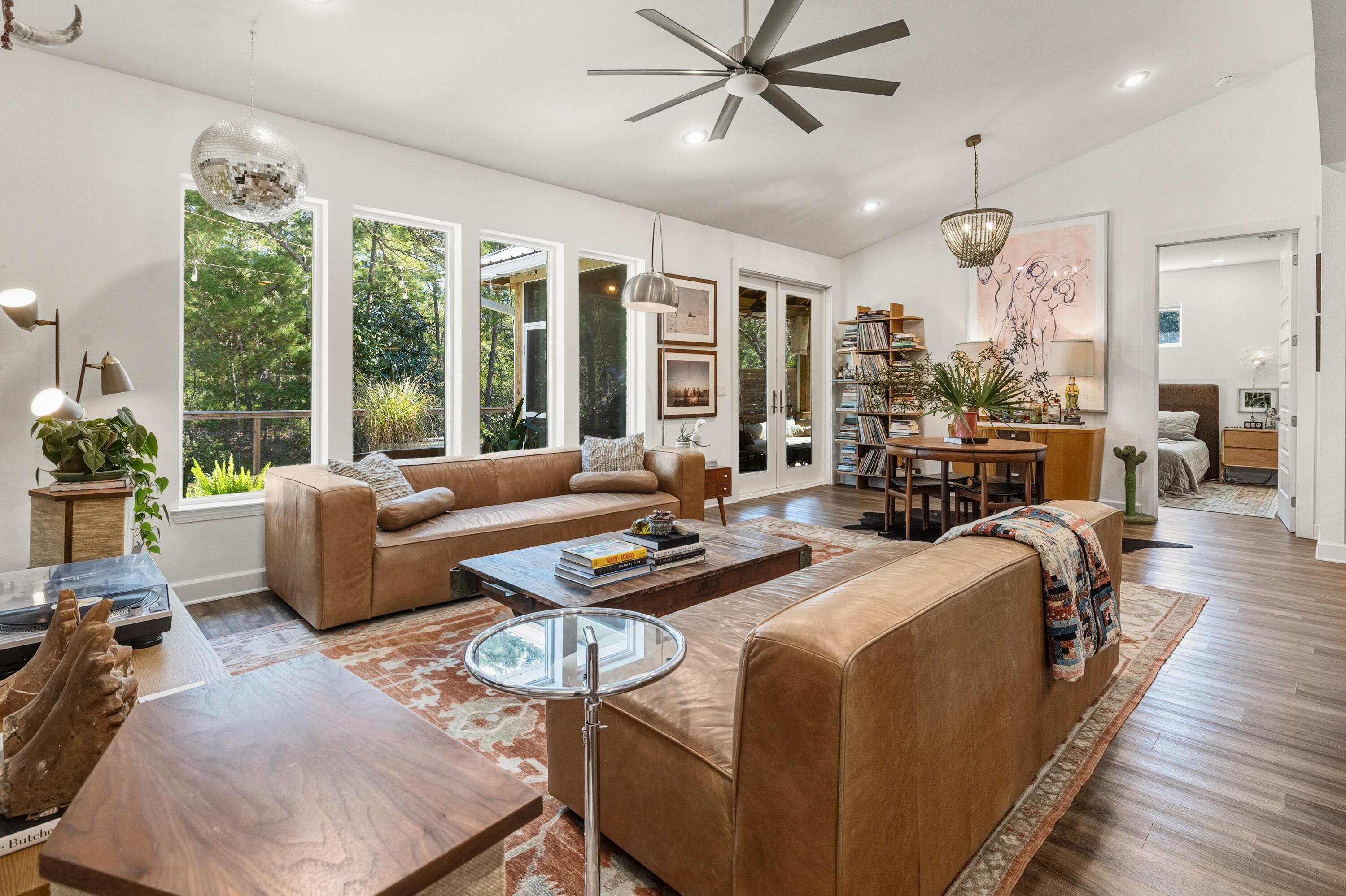 Under Contract with 72-hour kick-out clause in place. Seller accepting backup offers-- 

Enjoy canal-front living in this 3BR/3BA home located in beautiful Point Washington. Filled with natural light, the open-concept kitchen and great room flow together seamlessly for everyday living or entertaining. A large screened porch extends your living space outdoors-perfect for morning coffee, unwinding after work, or watching pelicans glide along the canal. With 75 feet of canal frontage and a private dock with boat lift, you're just minutes to the Choctawhatchee Bay. 

Ideally located less than 4 miles from 30A and Grayton Beach, the Daughettes neighborhood is quiet and family-friendly - where kids ride bikes and good people make it a great place to live.

This all-masonry home, built to impact standards, is solid, quiet, & sits at a high elevation. All bedrooms include en-suite baths, ensuring privacy and comfort for owners and guests.

The fenced yard is ideal for kids or pets, while thoughtful extras like a sauna, upgraded SPAN electrical panel, and spacious garage with plenty of room for storage, projects, and all your coastal gear.  Whether it's a morning trail walk in Point Washington State Forest, biking to the beach, or hopping on the boat to catch a sunset on Choctawhatchee Bay, this location makes it easy to enjoy it all.