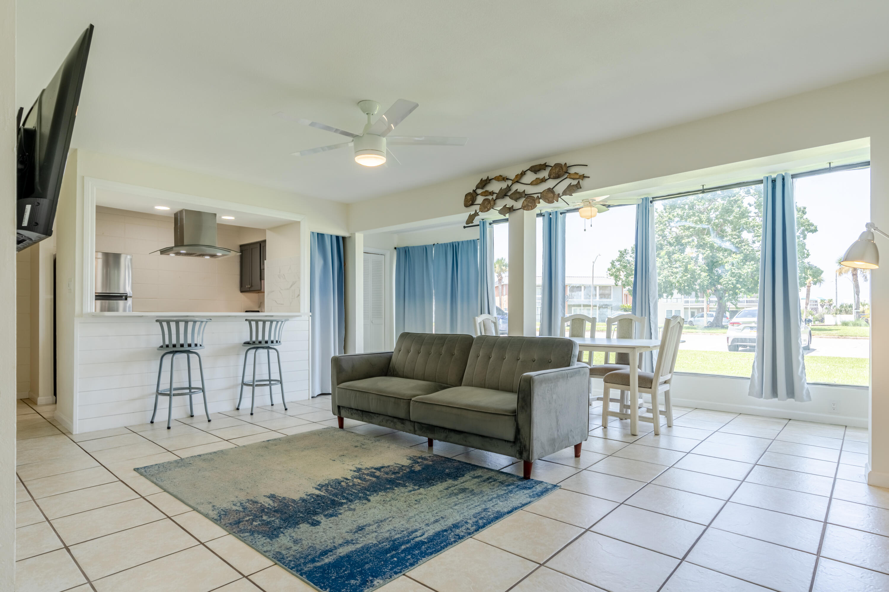 Vacant Easy Show! Ground Floor Condo Steps to the pool, HVAC Trane 2024, New Water Heater, New Refrigerator, SS Hood Vent, copper wiring, modern ceiling fans, smart TV's, laundry room. Pet Friendly Community, No Flood Zone! Sold Furnished, 2 Bedrooms, 1 Bathroom Jack & Jill Design. Vacation Rentals are Allowed in the complex. Destin Central Location within 0.8 miles to Public Beach Access or Henderson State Park.   Community Features: Free Parking, Gated Entrances from HWY 98 and Airport Rd, Access to 3 swimming pools, Tennis/Pickleball court, Dog Park, EV chargers, maintained green areas, picnic tables & lake. 
HOA Coverage: building insurance and exterior maintenance, water, internet, sewer, trash, landscaping, and maintenance of pools and gates. Owner pays Electric Only. 
Gated Community contact agent for showing schedule and access instructions.