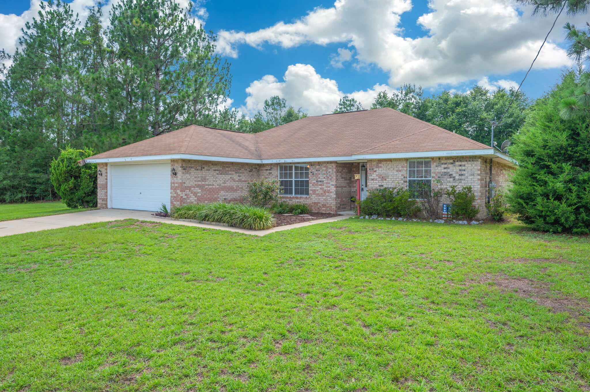 Charming All-Brick 4-Bedroom, 2-Bath Home on a Large Level Lot

Welcome home to this beautiful all-brick 4-bedroom, 2-bath residence in Laurel Hill. Offering a spacious and functional layout, this home features an oversized living room with plenty of space for large furniture and comfortable entertaining.

The galley-style kitchen adjoins the dining area and comes complete with all appliances, including the refrigerator, making your move-in process even easier.

The generously sized primary suite is a relaxing retreat, highlighted by an elegant tray ceiling. The en-suite bathroom features dual vanities and a large walk-in closet, providing both comfort and convenience.

Three additional bedrooms offer ample space for family, guests, or a home office. Outside, you'll find a large, level lot with plenty of room for outdoor activities, gardening, or future enhancements.

Don't miss this opportunity to own a well-maintained home with space, comfort, and versatility both inside and out.