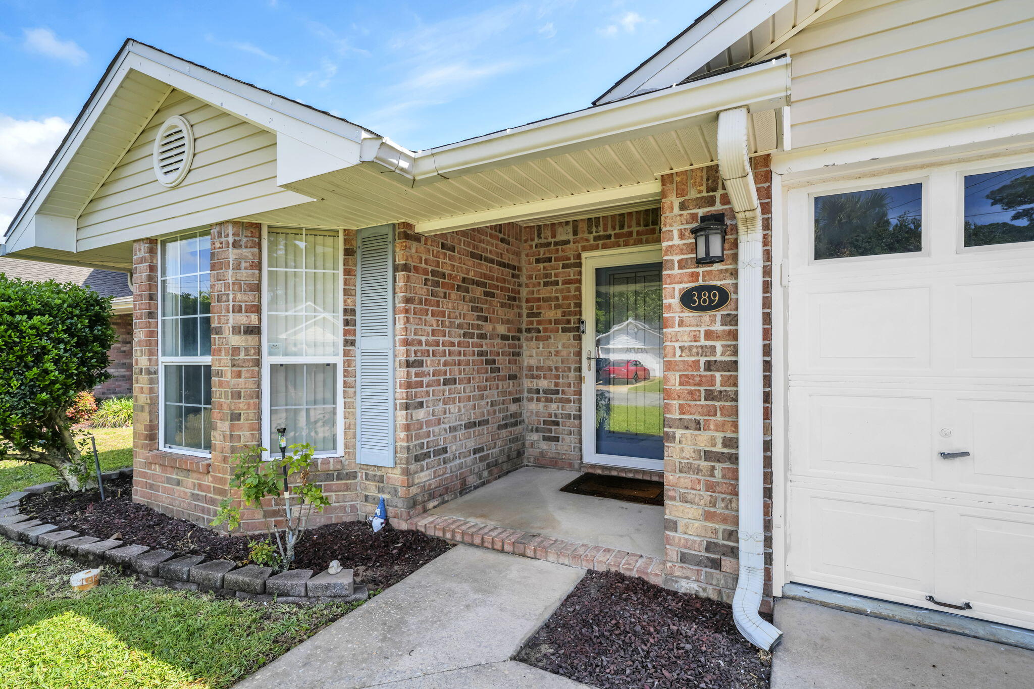 Beautiful 3 bedroom 2 bath Home with a two car garage that is located close to Hurlburt field, the sound and the white sand beaches of the Emerald Coast. this well cared for home has a very open, inviting and spacious living room with a vaulted ceiling, new wood look LVP flooring and numerous windows for enjoying the natural light.  from the living room you step in to the tiled breakfast room and kitchen with white cabinets and stainless appliances.  The luxurious master bedroom has new carpeted flooring, large closet and a double vanity in the Master Bath. Each of the two guest bedrooms have new carpeted flooring and plenty of closet storage.  this home is located in a quiet neighborhood with no through traffic which makes for a peaceful, quiet and relaxing atmosphere.  The fenced  backyard is the perfect place for pets, kids or grilling and relaxing with friends and family. this home is definitely a must see with new living room flooring in 2026, new carpet in the master and guest rooms in 2026, new paint in the kitchen and master bath 2025, hot water heater in 2019, roof in 2017 and A/C in 2011.  this is a well maintained and cared for home in a great neighborhood.  come see for yourself why so many choose to call this community home..
