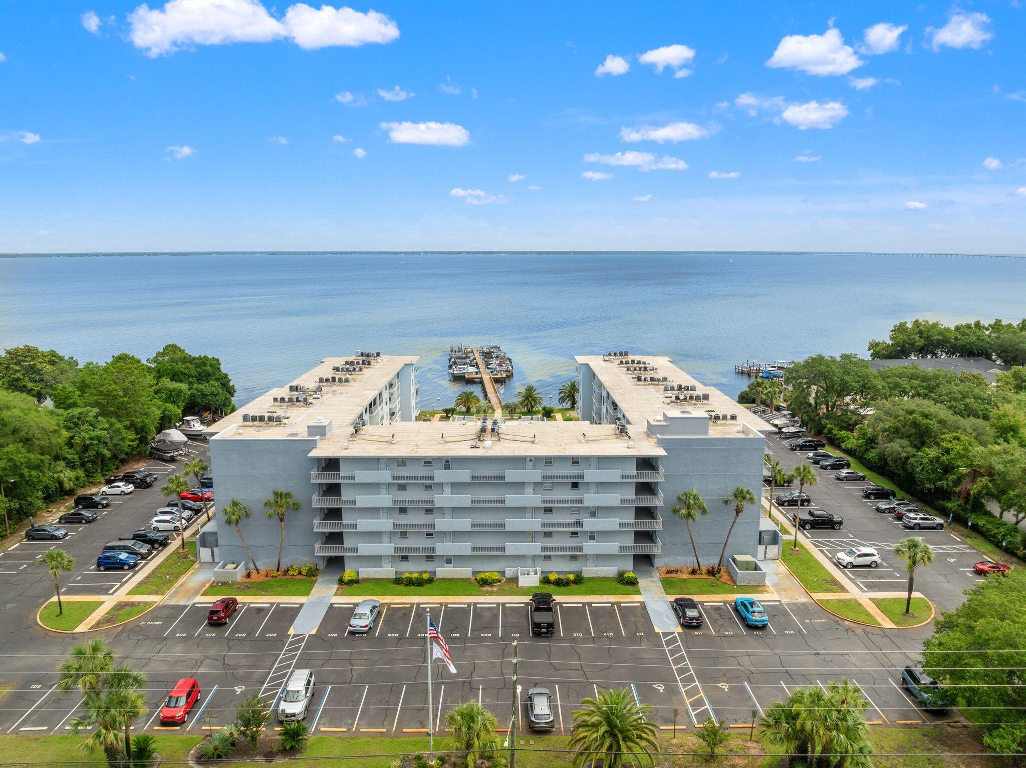Located in the waterfront community of Century Park West, this 2 bedroom, 2 bath condo offers convenient Bayfront living in the heart of Destin. Situated on Choctawhatchee Bay, the community features a waterfront pool, boat dock, community room, assigned parking, laundry facilities, and on-site HOA management.
Century Park West is a rental-restricted community, making it ideal for those seeking a quieter full-time residence or second home.. Conveniently located near Destin's beaches, harbor, restaurants, shopping, and everyday conveniences, owners enjoy easy access to both boating and coastal living.