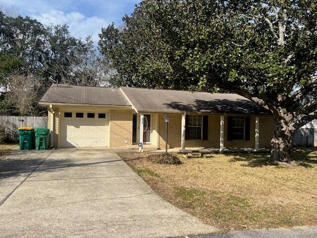 Welcome to this charming 4-bedroom, 2-bathroom home featuring a spacious fenced backyard and a large storage shed for added convenience. Inside, you will find laminate flooring throughout and ceiling fans in every bedroom, creating a comfortable and low-maintenance living space. The sunlit living area offers the perfect setting for relaxing or entertaining guests, while each bedroom provides a peaceful retreat at the end of the day. The kitchen is ideally designed for both everyday family meals and hosting gatherings with friends and loved ones. Enjoy the covered porch and Florida room, offering additional space to unwind and enjoy the outdoors year-round. This home combines comfort, functionality, and plenty of storage both inside and out. With an approved pet application, owner will allow cats or dogs fully grown up to 25lbs with a $350 non-refundable pet fee for each pet. All Coastal Realty Services residents are enrolled in the Resident Benefits Package (RBP) which includes renters insurance, HVAC air filter delivery and our best-in-class resident rewards program, and much more!