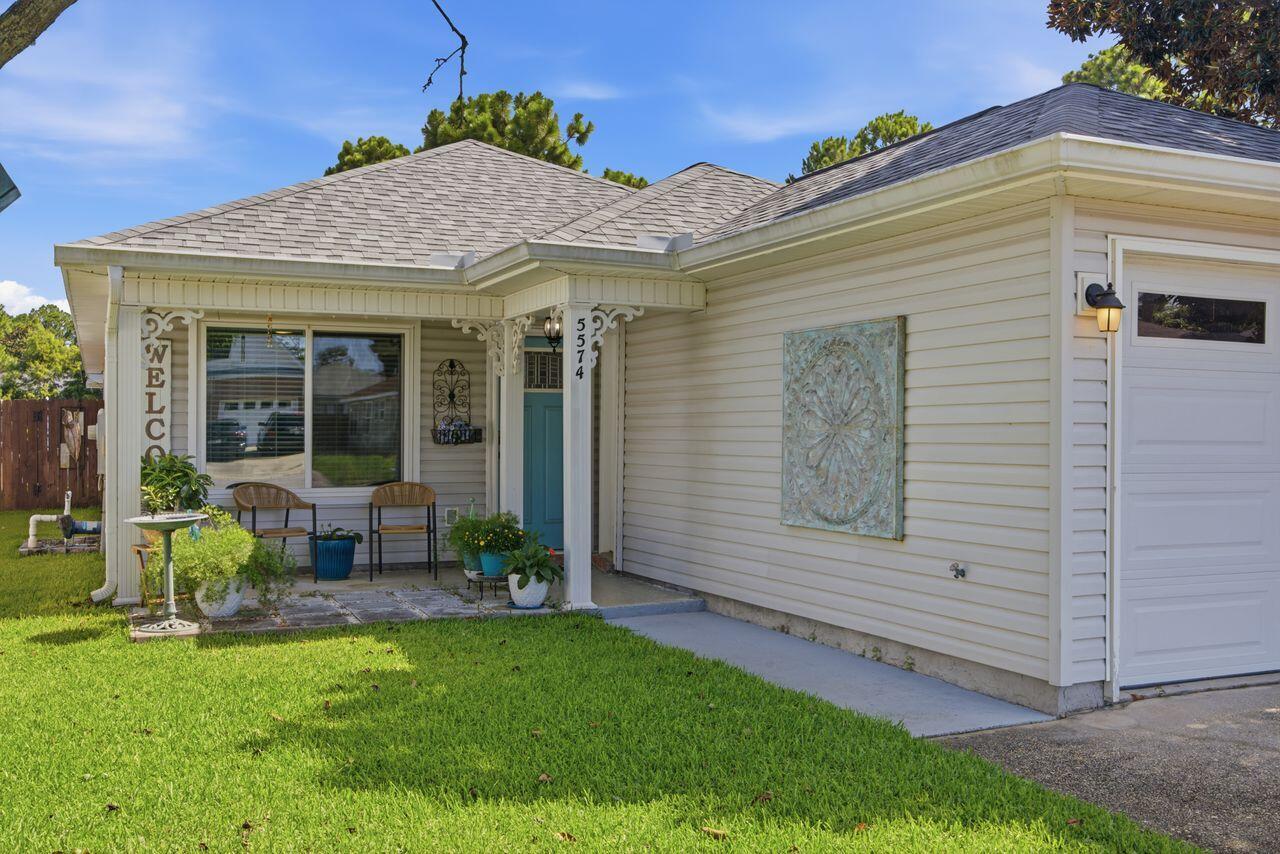 Welcome to this Lakefront home that has been beautifully updated and meticulously maintained. The home has 3-bedroom, 2-bath featuring a desirable split-bedroom floor plan. The spacious primary suite offers a large walk-in closet, dual vanities, and plenty of room to relax. Both bathrooms include their own linen closets, providing added storage and convenience.

The one-car garage features an automatic garage door opener, keypad entry, and attic access for additional storage. Outside, you'll appreciate the beautifully manicured lawn with a full sprinkler system, making maintenance a breeze.

Step onto the back patio and take in the peaceful lake views. Privacy fencing extends down both sides of the yard all the way to the water's edge, creating a secluded outdoor retreat perfect for relaxing or entertaining. Watch the ducks glide across the lake as you enjoy the tranquil setting.

From the moment you walk through the front door, you'll be impressed by the care and attention this affordable lakefront home has received. Combining comfort, privacy, and scenic waterfront living, this is a home you won't want to miss!