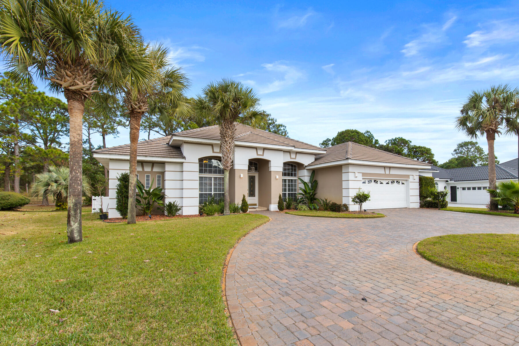 Embrace the epitome of coastal living in this exquisite Emerald Bay - Miramar Beach retreat! As you step into this expansive 2472 sq. ft. interior, you're greeted by an open - concept living area that seamlessly blends comfort with style. 
Offers a gourmet kitchen, boasts pristine white cabinetry, sleek black/gray countertops, and high-end stainless-steel appliances. The
living room bathed in natural light from large windows offers a serene space to unwind and entertain. Unique artwork adorns the walls, adding character and sophistication to every room. The Primary En-Suite is a
generous 470 sq. ft. private sanctuary for restful nights and inspiring mornings. Two additional bedrooms with their own bathrooms provide ample space for family and guests, while the dedicated