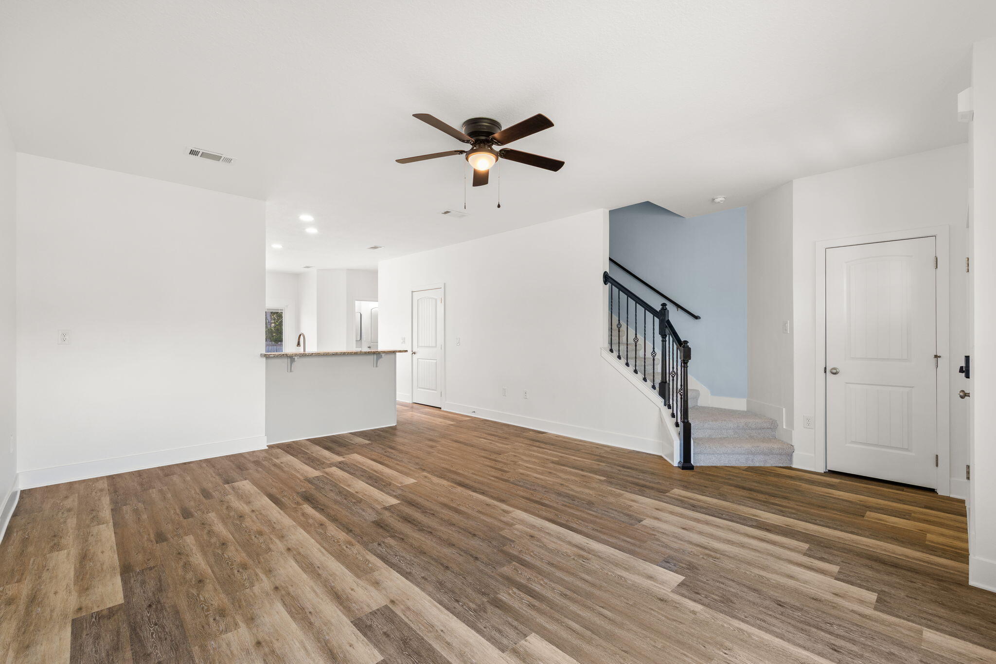 Completely renovated and thoughtfully upgraded, this beautiful home features luxury vinyl plank (LVP) flooring, fresh paint, updated appliances, modern light fixtures, and fully renovated bathrooms. The spacious primary suite includes a custom-designed closet with built-in shelving and drawers for optimal organization.

Offering 3 bedrooms and 2.5 bathrooms, this home also includes a large bonus room and a 2-car garage. All bedrooms are located upstairs, providing a functional and private layout. The versatile bonus space is perfect for a fourth bedroom, second living area, home office, classroom, man cave, craft room, or additional storage.

 Located in the highly sought-after Peach Creek neighborhood, known for its quiet, family-friendly atmosphere, this home is just minutes from top-rated schools, dining, and the beautiful beaches of 30A.

Landscaping is included for added convenience.

A Rental Application Fee of $70 for each applicant will be collected to initiate a credit screening and criminal background check as part of the application evaluation process. Beach Sunsets Inc charges a Tenant fee of $25 per month payable with rent. Renter's Insurance is required; Option available for $11.95 per month. Pet Security Deposits are $500 PER PET and refundable if there is no damage at lease end. Pet Rent is $25 PER PET per month. At lease execution, security deposit(s), pet security deposit(s), and any lease required prepaid rent are due and payable. Your first rent payment is made the day you move in and due the 1st to 5th of each month thereafter.