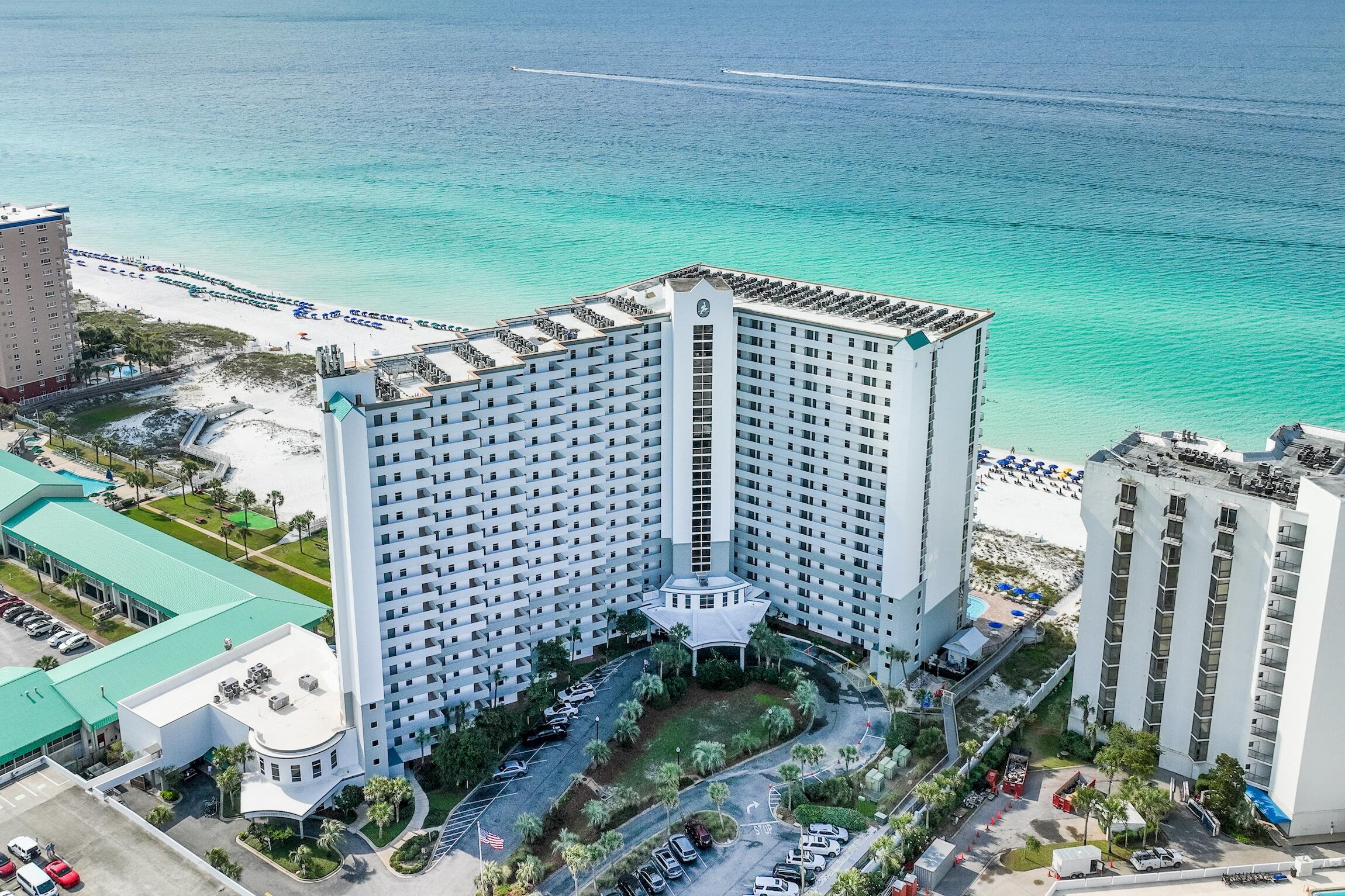 Pelican Beach Condo - Fully Furnished & Rental Ready!

New AC & Hot Water Heater! This spacious condo offers a Queen sleeper sofa, Gulf views and a balcony overlooking one of three pools. The dining, living space and primary King ensuite showcase stunning Gulf views. Tile throughout including Barnwood tile in both bedrooms

Enjoy top-notch resort amenities: 3 pools (including a 114 ft. zero-entry beachfront pool with spa), covered parking, tennis courts, fitness center, grill area, game room, steam room, sauna, and more. Centrally located in Destin, near Big Kahuna's Waterpark, dining, and shopping.

Don't miss this opportunity to enjoy the beach lifestyle with breathtaking Gulf views. Call today to schedule your private showing!
