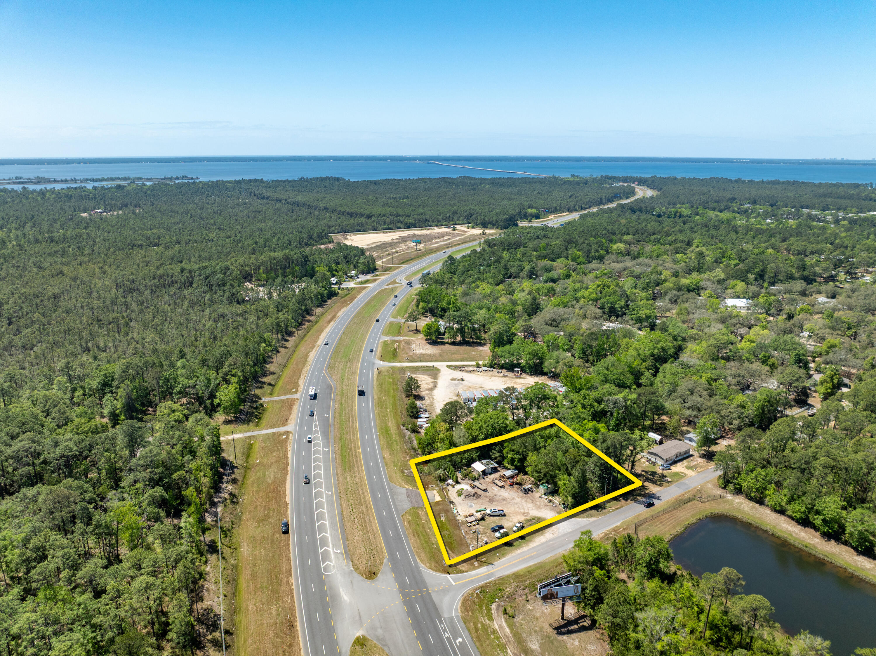 Exceptional corner assemblage yielding high visibility along its approximate 208' of fronting expanse along Highway 331, a deceleration lane, and a median crosscut across the newly expanded Highway in the emerging market of Freeport, Florida!  Future Land Use Classification is known as 'Rural Village'.  Please inquire for further details.