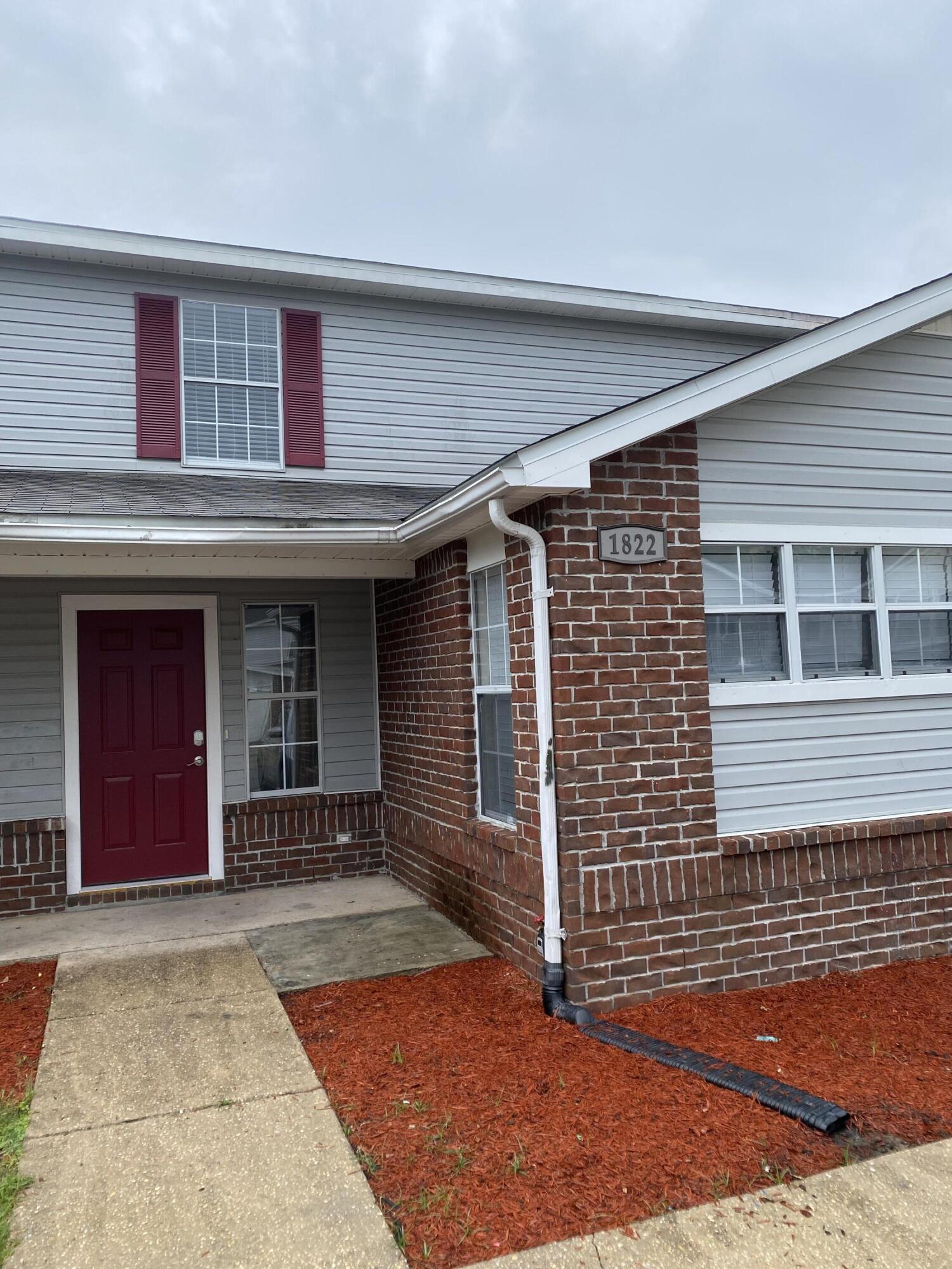 Come on by and check out this 4 bedroom 2 Bath 1727 SQFT  Townhome for under $300K!  Call to see this roomy townhome nestled between Eglin AFB and Hurlburt Fld. Main bedroom downstairs and 3 bedrooms upstairs. LVP flooring downstairs. Kitchen overlooks dining/living combo with bar area spanning the length of the kitchen. Washer/Dryer hook up downstairs. All blinds convey. Small privacy  fenced in back yard, low maintenance. 
Roof 2019, HVAC 2015, HWH 2022. Newly painted inside. 
Buyer to verify all important information deemed necessary. Buyer to verify all room dimensions.