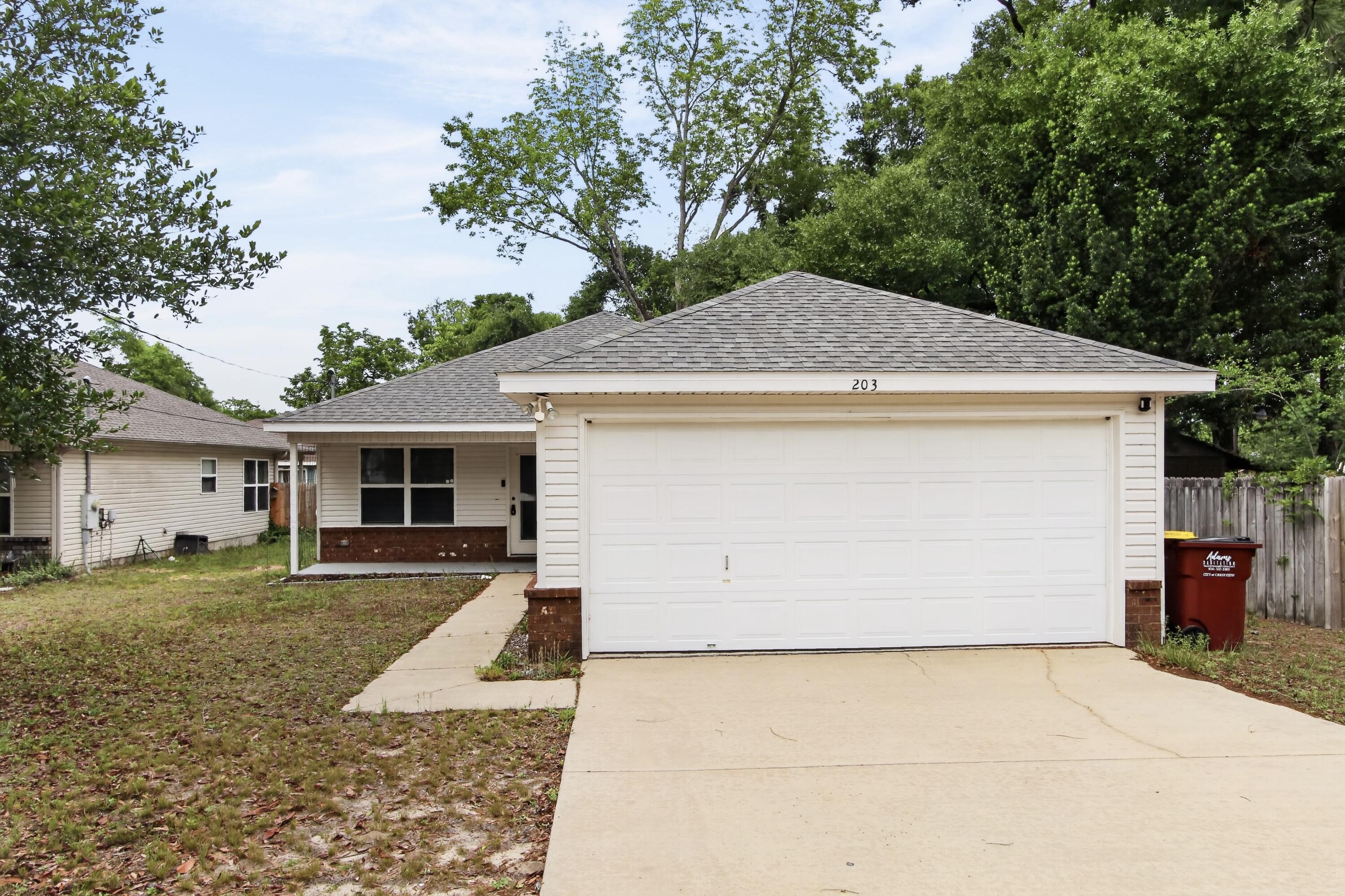 Welcome to this well-maintained home in Crestview, offering comfort, convenience, and move-in ready condition. Major system updates provide peace of mind, including a roof and HVAC system that are only 3 years old, supporting energy efficiency and reduced maintenance concerns.
The functional floor plan offers easy everyday living, while the fenced backyard provides a great space for outdoor enjoyment, pets with approval, or weekend gatherings.
This property is available for a 1-year lease and offers a straightforward rental process. Pets are considered with owner approval and applicable pet fee. A $45 application fee per applicant applies for background and credit screening. Household income must be at least 3x the monthly rent and may be combined among applicants. Please note: No Section 8 or housing vouchers accepted.
A well-cared-for home with strong updates already in place, ready for its next responsible tenant.
