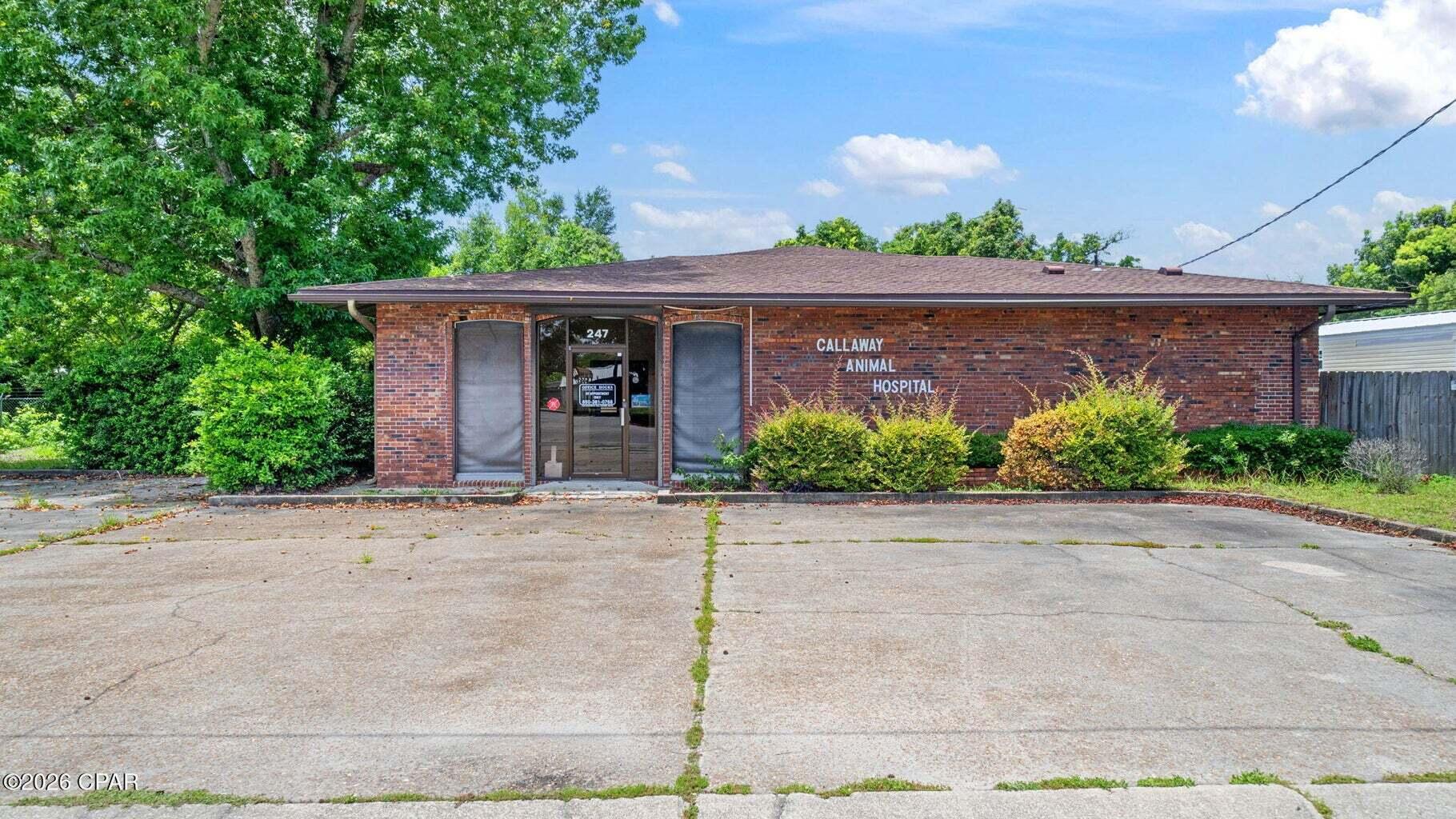 For Sale: Established Veterinary Clinic with Endless Potential.  Take advantage of this rare opportunity to own a well-established veterinary clinic that has successfully served the community for over 40 years. Located in the growing area of Callaway, this property offers excellent visibility, easy access, and ample parking. Why pay rent when you can own your own building for less? This spacious facility is thoughtfully designed and includes a welcoming reception and waiting area, four exam rooms, private office, surgery room, X-ray room, kennel area, grooming space, and additional support rooms. The flexible layout makes this property ideal for a veterinary practice, pet grooming or boarding business, medical office, professional office space, or a variety of other commercial uses. Whether you're expanding an existing business or launching a new venture, this property provides the space and location to help you succeed. Don't miss this opportunity to invest in a well-known property with a long history of serving the community.