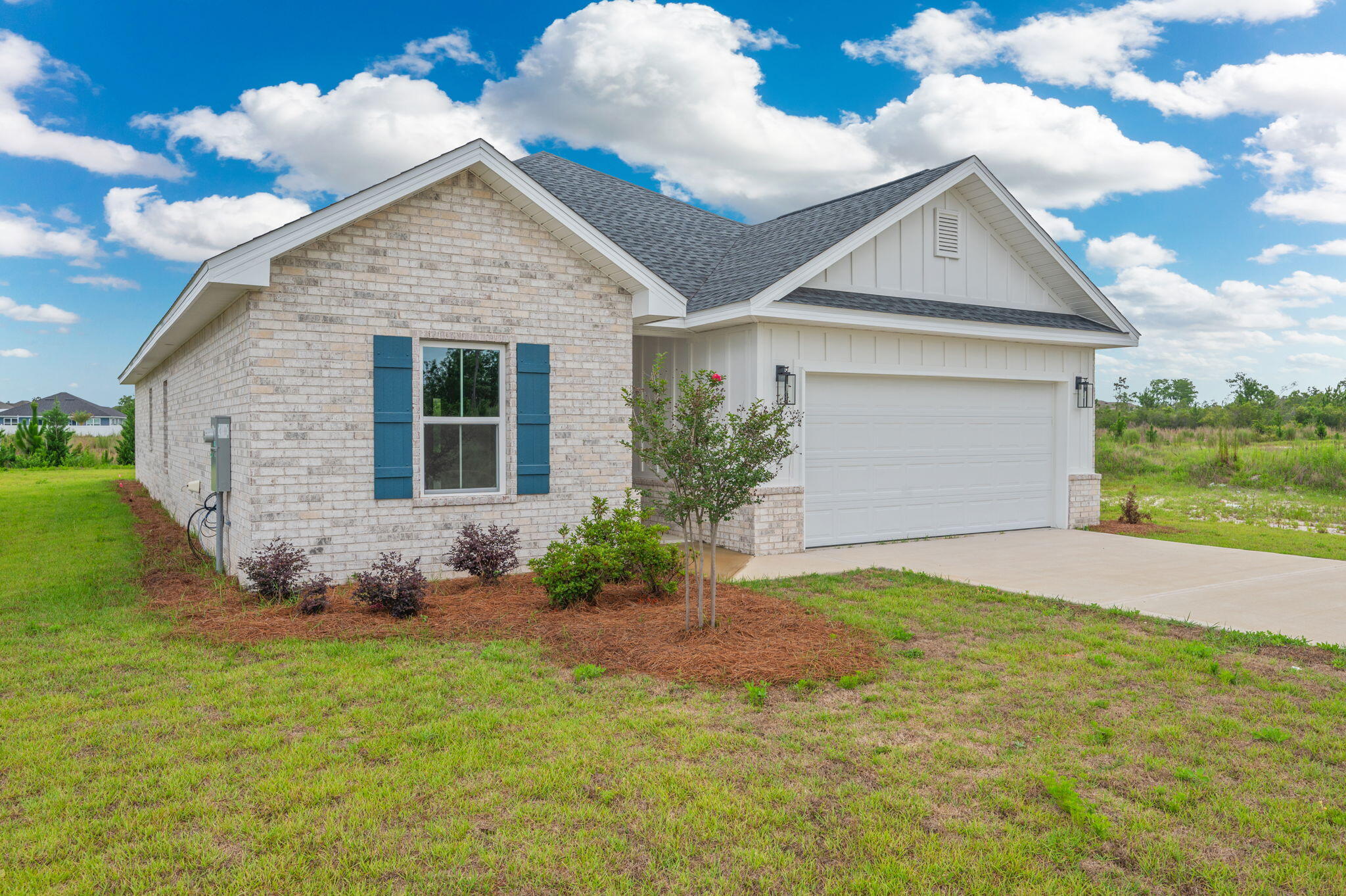 Beautiful new construction 3-bedroom, 2-bath home located in the desirable Game Farm subdivision. This thoughtfully designed residence features an open floor plan with abundant natural light throughout, creating a bright and inviting living space. Modern finishes and a functional layout make this home perfect for comfortable everyday living and entertaining.