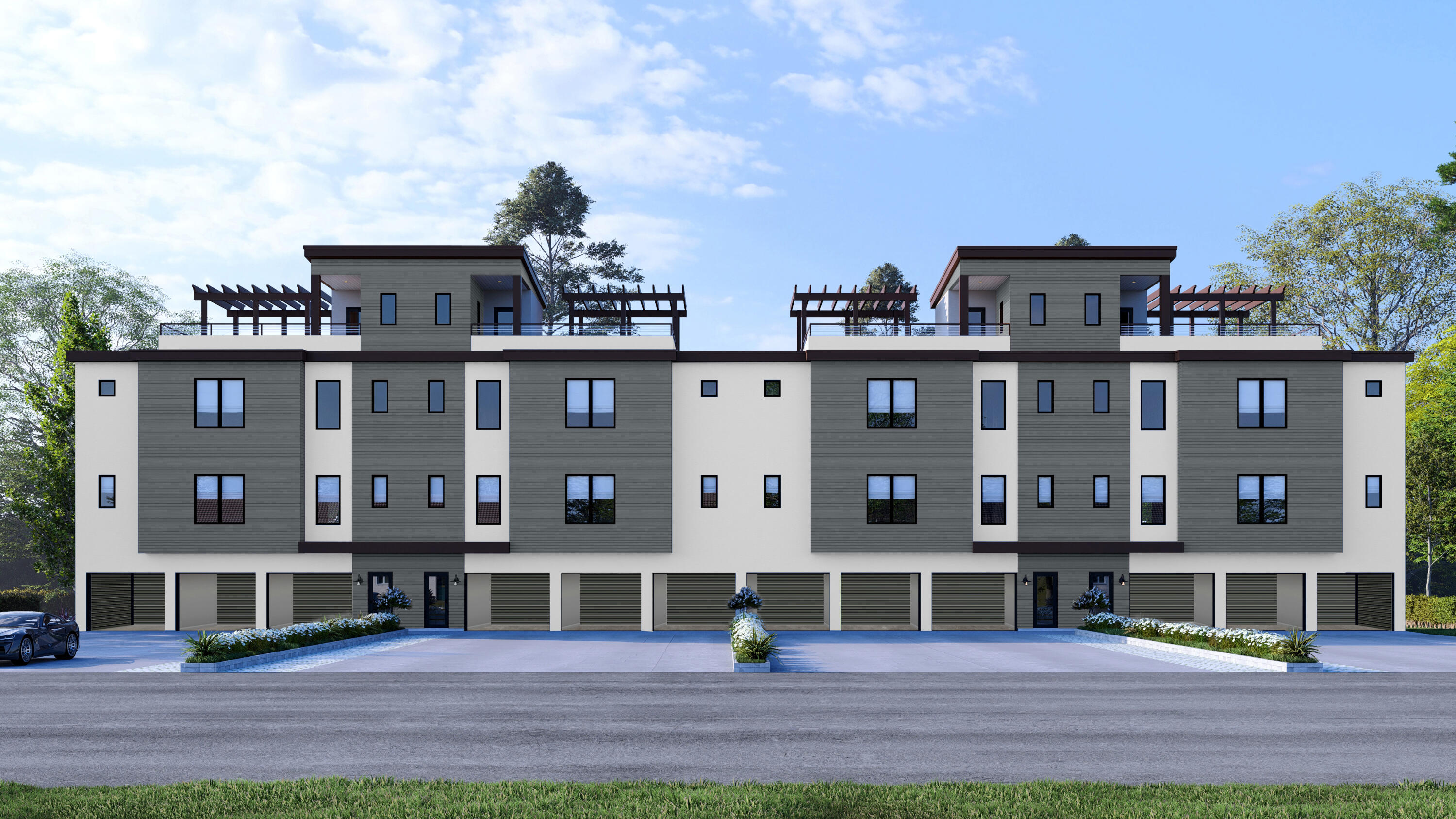 Blu Wave at Blue Mountain Beach is an exclusive boutique development featuring just six luxurious townhomes, perfectly positioned to capture optimal views of Draper Lake and the Gulf of America. Each residence offers an impressive 2,848 square feet of heated and cooled living space, complemented by expansive outdoor areas designed for effortless coastal living. The highlight is a remarkable 700+ square foot rooftop terrace complete with a wood pergola--ideal for installing a hot tub, hosting gatherings, or simply savoring breathtaking sunsets. Multiple balconies extend from the open living area and the third-floor primary bedroom, providing seamless indoor-outdoor flow and panoramic vistas.
The thoughtfully designed interior centers on a second-floor open-concept layout that seamlessly integrates the kitchen, dining, and living spaces for functional, everyday enjoyment and entertaining. The home includes three spacious bedrooms, each with its own ensuite bath, plus a convenient half bath for guests. A three-stop elevator ensures easy access across all levels, while ample carport-style parking beneath each unit accommodates multiple vehicles with ease.
Nestled in the serene enclave of Blue Mountain Beach along Scenic Highway 30A, this community offers a slower, more relaxed pace compared to busier neighboring areas. Renowned for its towering sand dunes--the highest along Florida's Gulf Coast at around 65 feet--Blue Mountain Beach provides stunning natural beauty, pristine sugar-white sands, turquoise waters, and rare coastal dune lakes like Draper Lake for paddleboarding, kayaking, or quiet reflection. With less foot traffic and a laid-back vibe, it's an ideal spot to enjoy authentic South Walton tranquility while remaining close to charming dining, shopping, and activities in Grayton Beach, Santa Rosa Beach, and beyond.
Anticipated completion and delivery are set for early summer 2026, making now the perfect time to secure one of these limited high-end residences in this intimate development. Blu Wave blends sophisticated luxury, privacy, and the timeless appeal of 30A living--where every day feels like an elevated escape by the sea. Contact us today for more details on available units!