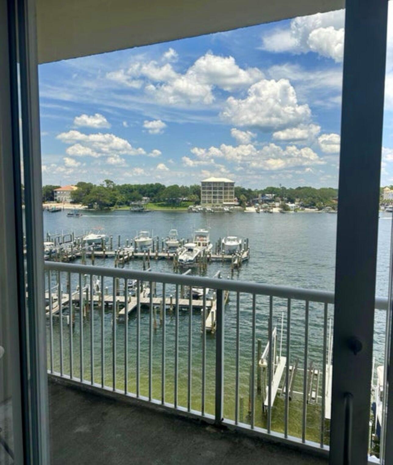 GATED WATERFRONT Palm Court Yacht Club!
4th Floor WATER VIEW!
Make this your HOME or SHORT TERM RENTAL INVESTMENT! (Rental projections in documents)

Amazing views of te INTERCOASTAL WATERWAY! 
Condo is spacious and as carpet in the bedroom, living room, and hall. 

Deeded 25' BOAT SLIP WITH A LIFT and a deeded parking spot with the unit! New assessment form upgrades to the complex already partially paid by the seller.