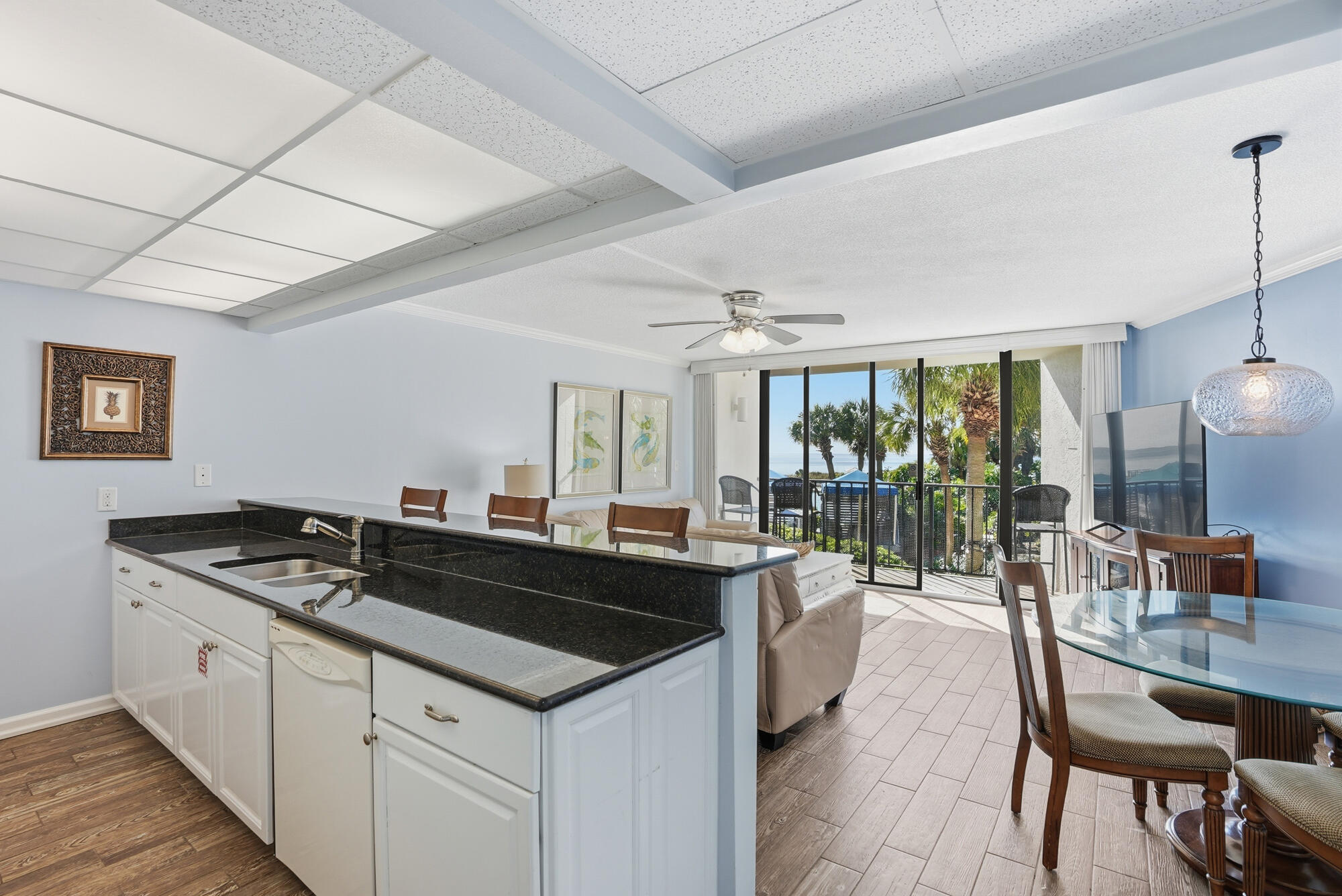 On track to do $45,000 to $55,000 in gross rental in 2026! Turn-key and fully furnished, this 2-bedroom gulf-front Unit in Edgewater Tower 1 is the best-priced offering in the building. Located on the desirable first floor, it overlooks the resort pool and offers direct access to the beach. Perfect as a second home or rental investment, it sits in PCB's only full-service resort with pools, hot tubs, golf, tennis, pickleball, fitness center, on-site dining, and 24-hour security. An amenity-rich, rental-ready coastal retreat.