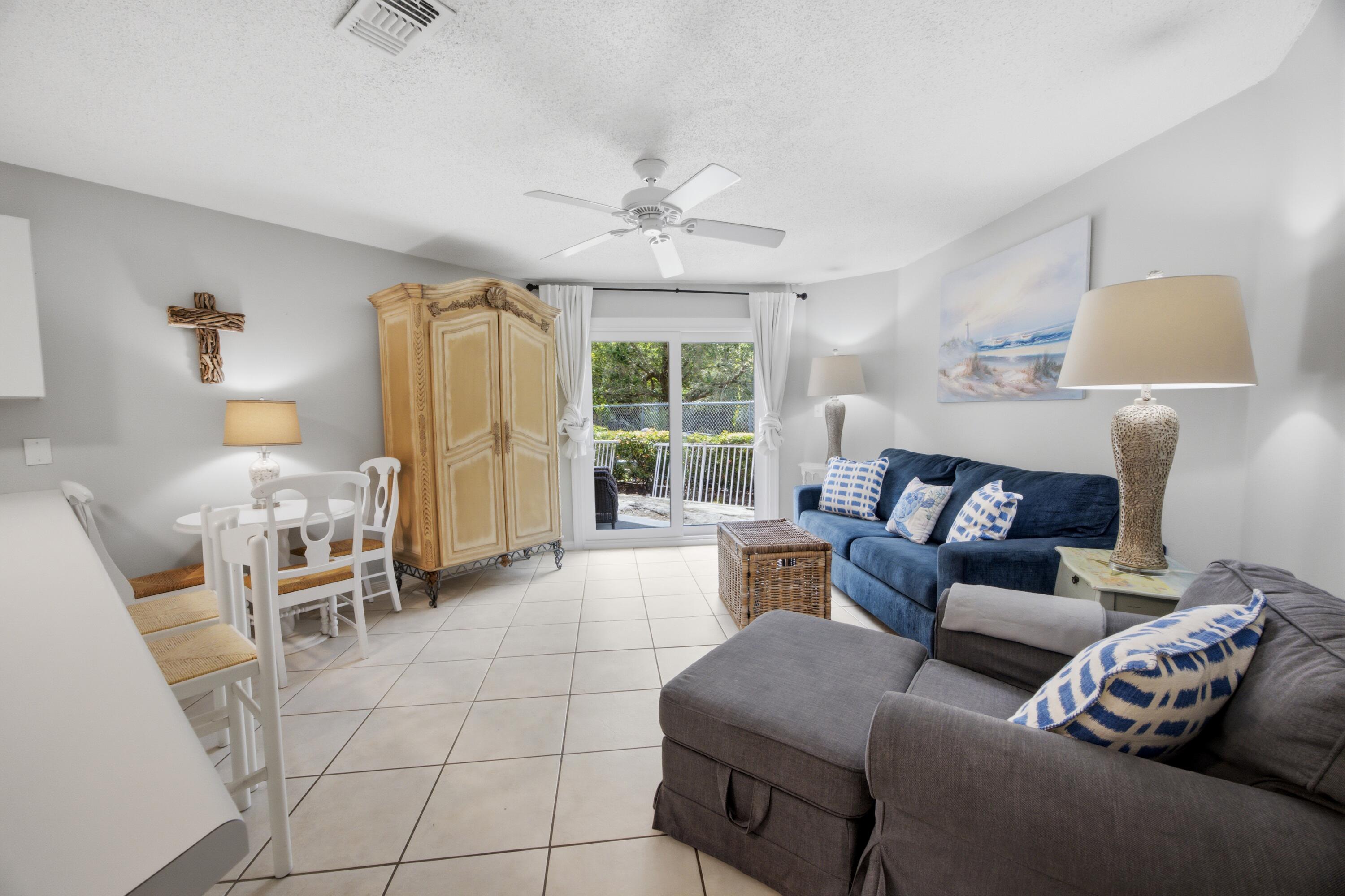 Welcome to this charming ground floor Gulfview condo.  Such effortless access to the deeded beach and community pool!  This established rental machine is an ideal option for either seasoned or first time investors. Priced to sell, this unit won't last long.  With the ability to sleep up to 6 guests, unit 127 is booked solid through the summer, but we can get you in there on the turn days, so schedule your showing today.