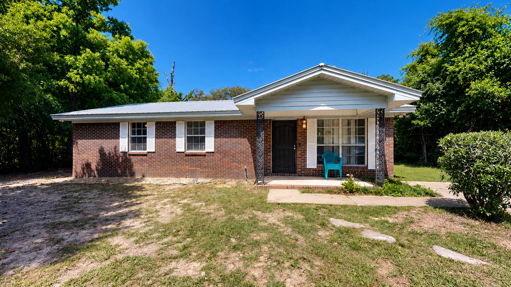 Charming and move-in ready, this Crestview home offers comfort and convenience. Step inside to find a welcoming layout with spacious living areas, abundant natural light, and functional living spaces perfect for everyday living and entertaining. The kitchen offers ample cabinet and counter space, while the bedrooms provide comfortable retreats at the end of the day. Enjoy a large backyard with plenty of room for outdoor gatherings, pets, or gardening. Conveniently located near schools, shopping, dining, and area bases, this home is a great opportunity for first-time buyers, investors, or anyone looking for affordable living in a central Crestview location. The roof was replaced in 2017. Seller offering a credit for new appliances. Don't miss your chance to make this home your own!