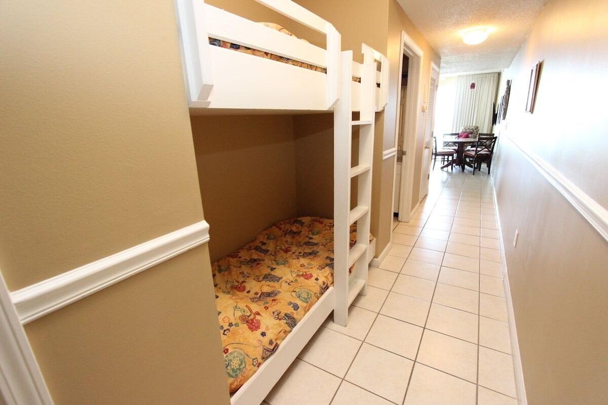 Priced to sell! Sixth Floor condo with beach views in every direction.  Decorated in a coastal theme throughout. New refrigerator recently added. This one bedroom at Majestic Sun is one of the best year-round rentals.
Located in Seascape the property offers golfing, pickle ball, and tennis. Majestic Sun has state of the art fitness center as well as indoor-outdoor pool.