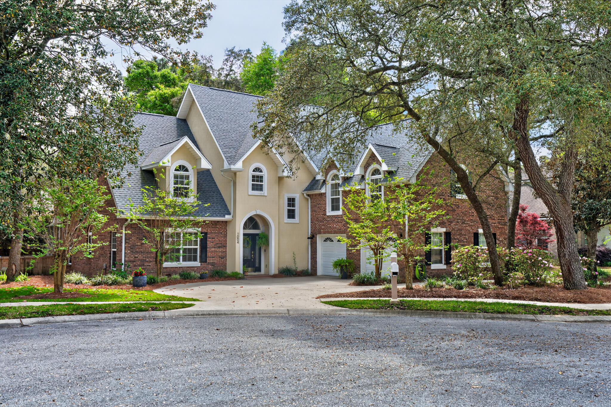 Welcome to 1004 Crooked Creek, a beautifully updated, one-of-a-kind custom home nestled on a quiet cul-de-sac in the highly desirable Swift Creek community--right next to one of the neighborhood's charming family parks.
From the moment you arrive, the curb appeal stands out with fresh landscaping, a newly built mailbox, updated outdoor lighting, and a decorative cedar fence (2024). Inside, the home is filled with natural light thanks to soaring windows with transoms, offering serene views of the private backyard oasis and sparkling saltwater pool.
The flexible floor plan begins with a versatile front room--perfect as a formal dining space, office, or sitting area. The kitchen is designed to impress, featuring abundant cabinetry, granite countertops, a center island with prep sink, built-in oven and microwave, and a breakfast bar that opens to the dining area. Wood flooring flows throughout the main level, complemented by updated lighting, fixtures, and fresh paint.
The spacious family room showcases a custom corner gas fireplace and overlooks the open layout, while the main-level primary suite offers a peaceful retreat with a tray ceiling, French doors to the lanai, and a spa-like bath complete with whirlpool tub, separate shower, dual vanities, and a walk-in closet with custom shelving.
Upstairs, a catwalk and loft area lead to generously sized secondary bedrooms, including a Jack-and-Jill layout, a private guest suite with its own bath, and a large bonus room over the garage--perfect for a playroom, media room, or additional living space.
Step outside to your screened lanai and enjoy the fully refreshed pool area, featuring a brand-new pool liner, filter, light, and ladder (2025), along with updated screens and enhanced outdoor lighting. The home also includes smart upgrades such as B-hyve irrigation with drip systems for window boxes and planters, smart thermostats, and motion/temperature sensors for added efficiency and convenience.
Major system updates provide peace of mind, including a new roof (2024), HVAC system with added garage mini-split, and numerous improvements throughout--from insulated garage doors and finished garage space to new blinds and continued interior updates.
Located in the amenity-rich Swift Creek neighborhood, residents enjoy access to a clubhouse, pool, tennis courts, walking trails, playgrounds, and scenic lakes--perfect for an active and connected lifestyle.
This thoughtfully upgraded home blends comfort, technology, and timeless design--schedule your private tour and experience it for yourself.