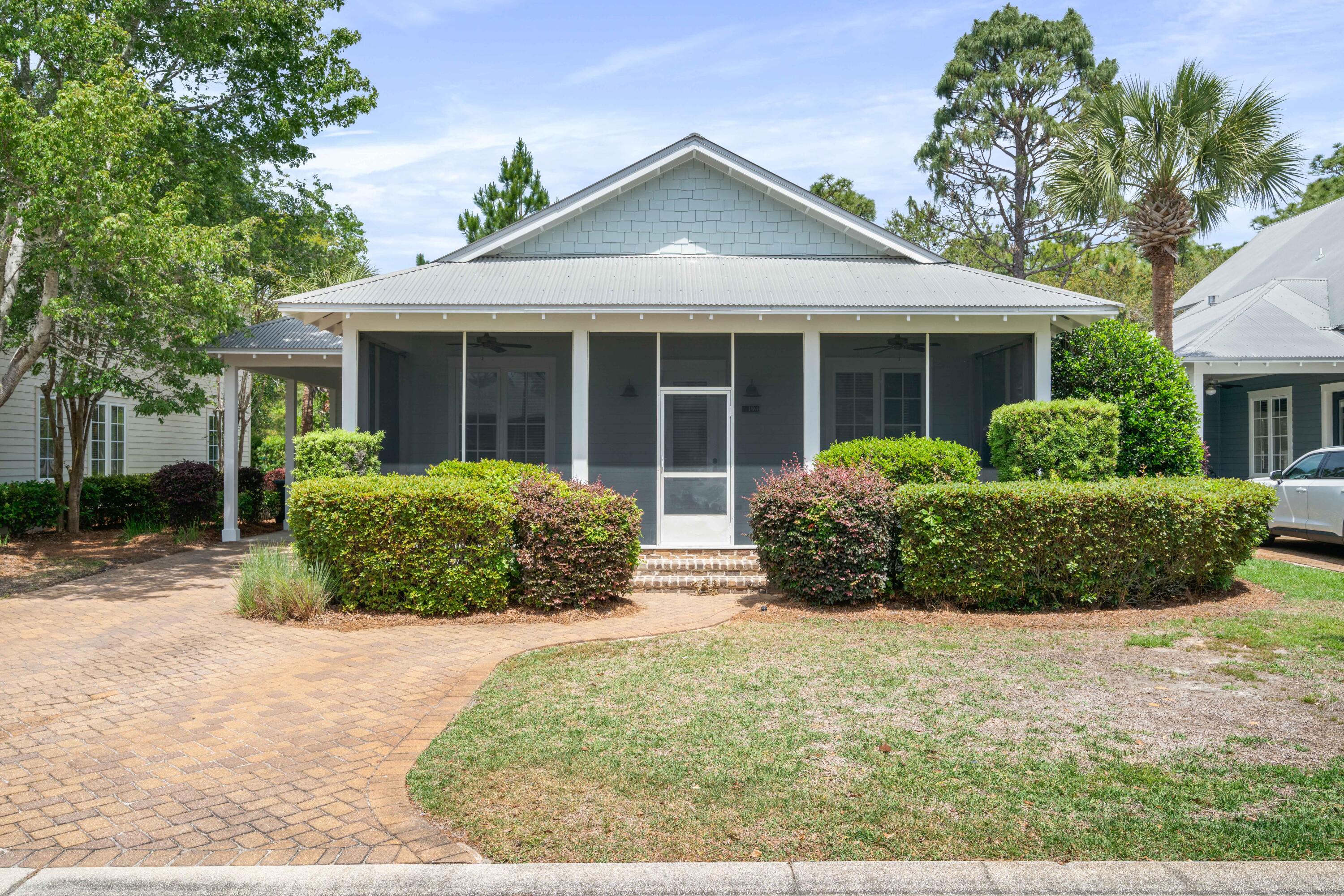 This 3 bed / 2 bath Florida Cottage style home in the lush and quiet subdivision of Carson Oaks offers a highly desirable single story layout and is ideal for full-time residents or as a second home.  Freshly painted inside and out, with new carpet in the bedrooms, this home is priced to sell and to allow for any updating, but also turnkey and ready to move in as is.  Carson Oaks offers several desirable amenities including a community pool, green spaces, a pickleball court, and a private boat launch and dock, providing access to Choctawhatchee Bay.  Shopping and dining at Grand Boulevard, as well as Silver Sands Outlets, and Sacred Heart Hospital are all conveniently located nearby, as well as several beach access points nearby.  Schedule your showing today!