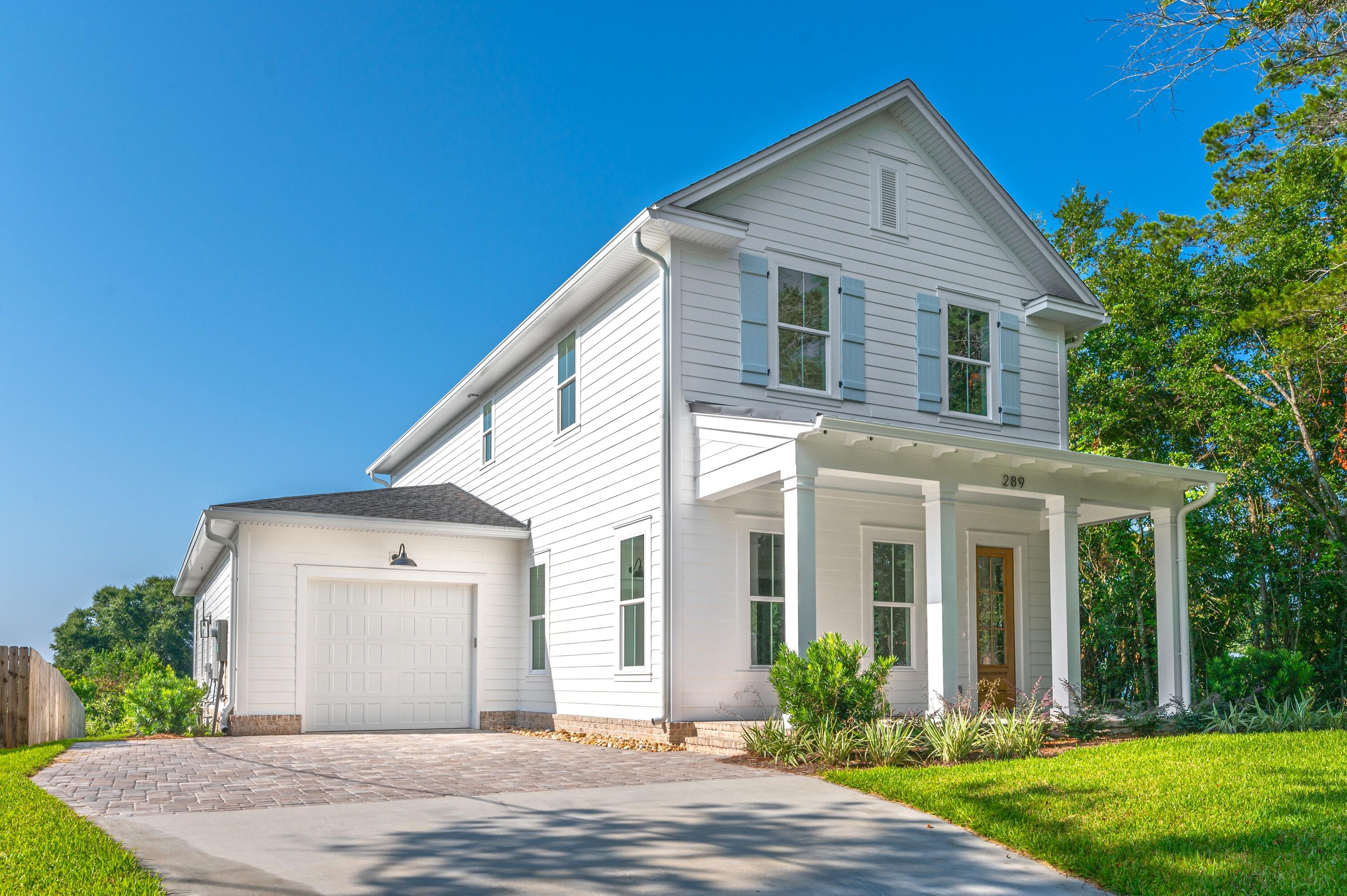 Stunning Coastal Cottage just minutes from Eglin AFB!  Nestled in the heart of Valparaiso, this home truly shines with a perfect blend of luxury, style & comfort.  A luxury home with no HOA is difficult to find in this area and provides a perfect fit for buyers seeking independence and a lower cost of ownership.  
As you approach the property, you'll notice gorgeous curb appeal, a large driveway, and charming front porch.  The award-winning builder's attention to detail is obvious in every aspect of the property. Natural light fills the living spaces, creating an airy, welcoming atmosphere from the moment you walk in.  The main living area is also highlighted by 10' ceilings and a brick, gas powered fireplace for those cozy nights. The open kitchen space provides ample room for cooking and gathering, while featuring quartz countertops, custom cabinetry, tiled backsplash, Stainless hood & GE suite of appliances (including a French door refrigerator). In addition, the walk-in pantry with custom wood shelving offers additional storage that today's buyer is looking for.
The main floor primary suite can only be described as "perfect"!  You'll enjoy a peaceful retreat at the end of the day with an ensuite bathroom that includes a free-standing soaking tub, separate spa-like shower and plenty of space in the oversized walk-in closet.  Upstairs, the 3 additional bedrooms complete the functional/smart floorplan.  
Additional features not mentioned above:  Tankless Rinnai Water Heater, storm rated windows, solid core doors, shiplap accents, 8" baseboards, 2x6 wall framing, and spray foam insulation (ultra efficient).
Step outside and you'll find a generous yard--perfect for relaxing evenings, weekend barbecues, or adding your own personal touch with landscaping or outdoor features. With no HOA restrictions, you have the freedom to truly make this property your own--whether that means parking your boat or RV, customizing the exterior, or simply enjoying fewer limitations.
Located just minutes from local parks, schools, shopping, and dining, this home also provides quick access to nearby military bases and the beautiful Emerald Coast beaches. Enjoy the quiet charm of Valparaiso while staying close to everything you need.
Don't miss your chance to own a piece of this growing and desirable community--schedule your showing today!!